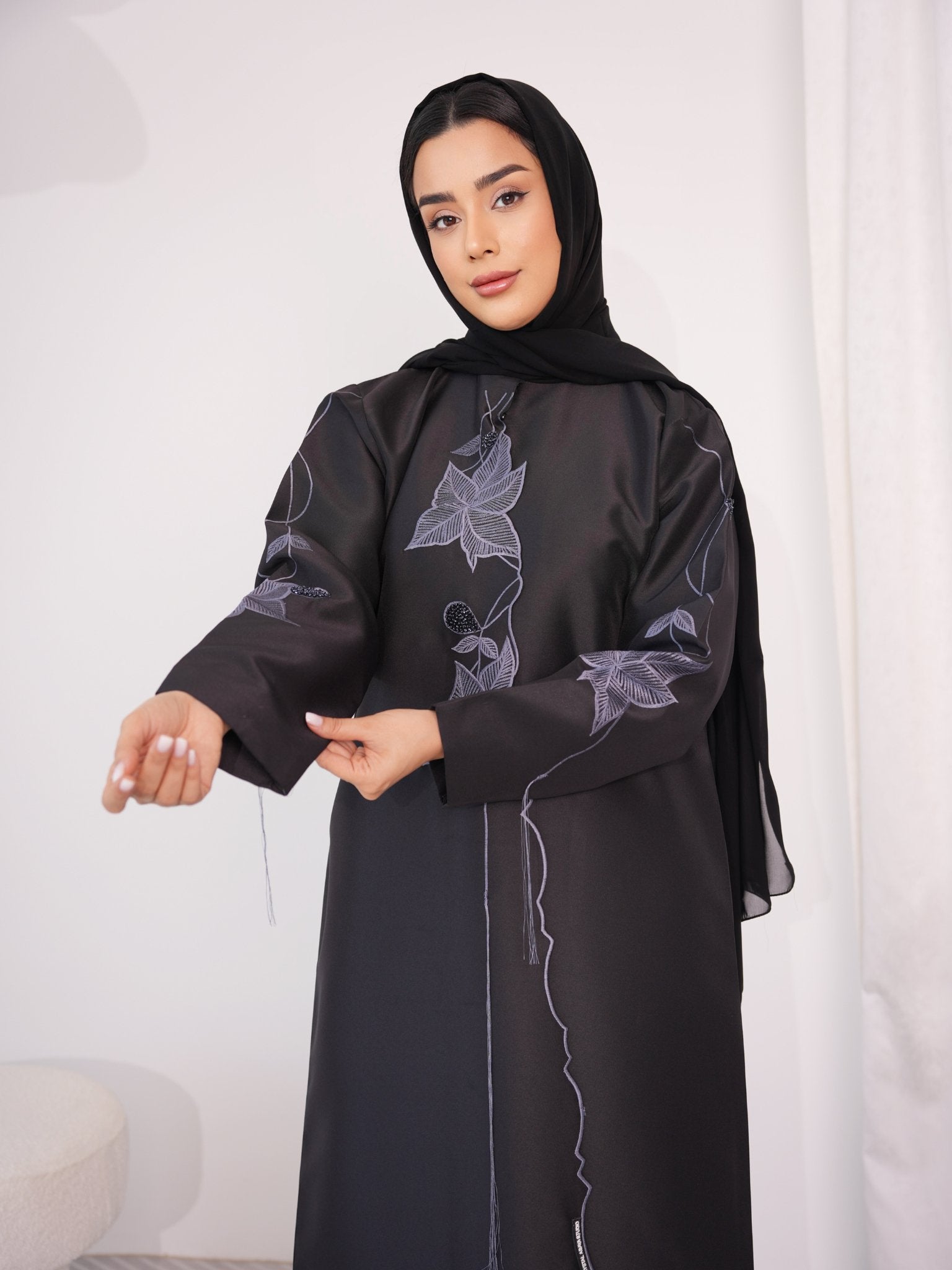 C 0379 Black Abaya