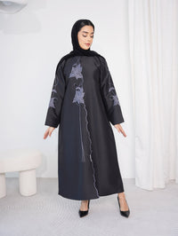 C 0379 عباية سوداء - XS / 49