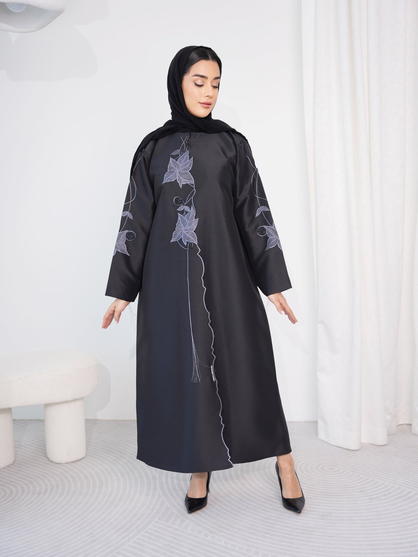 C 0379 Black Abaya