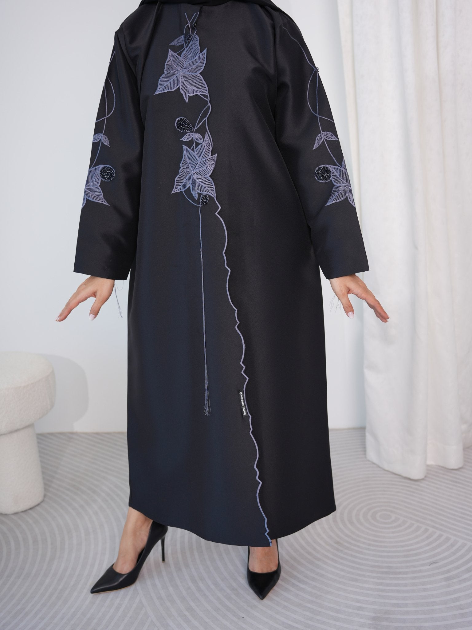 C 0379 Black Abaya