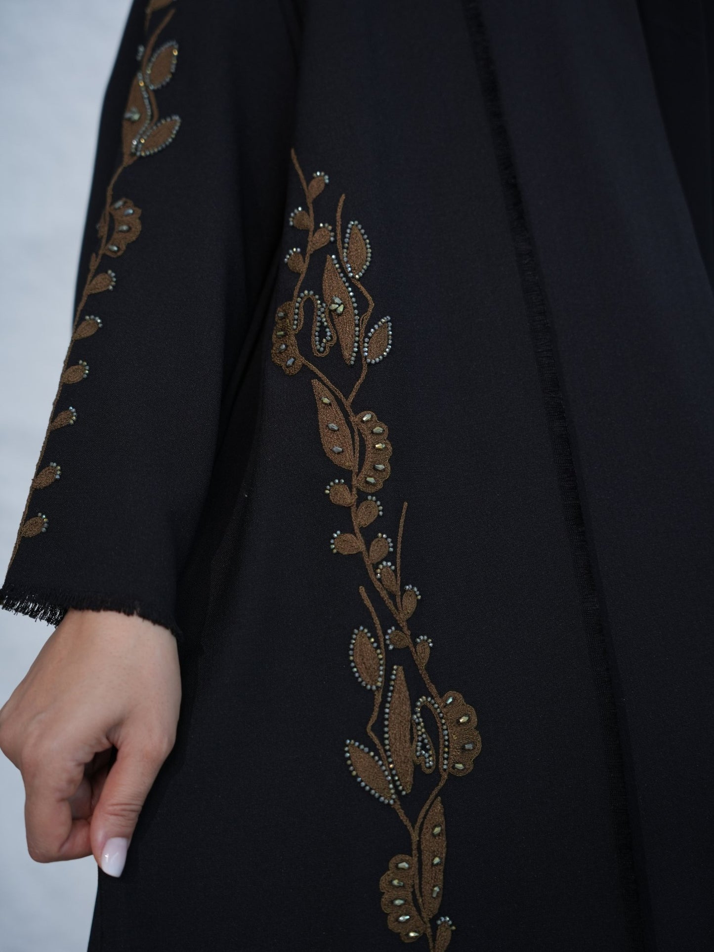 C 0382 Black Abaya