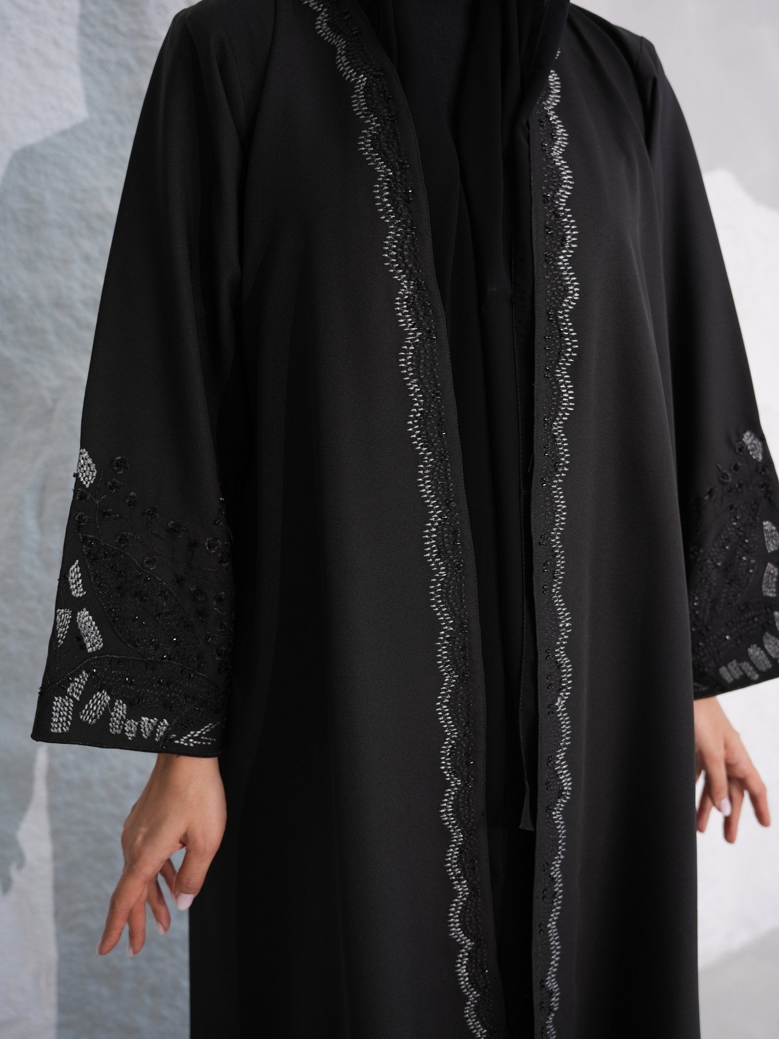 C 0384 Black Abaya