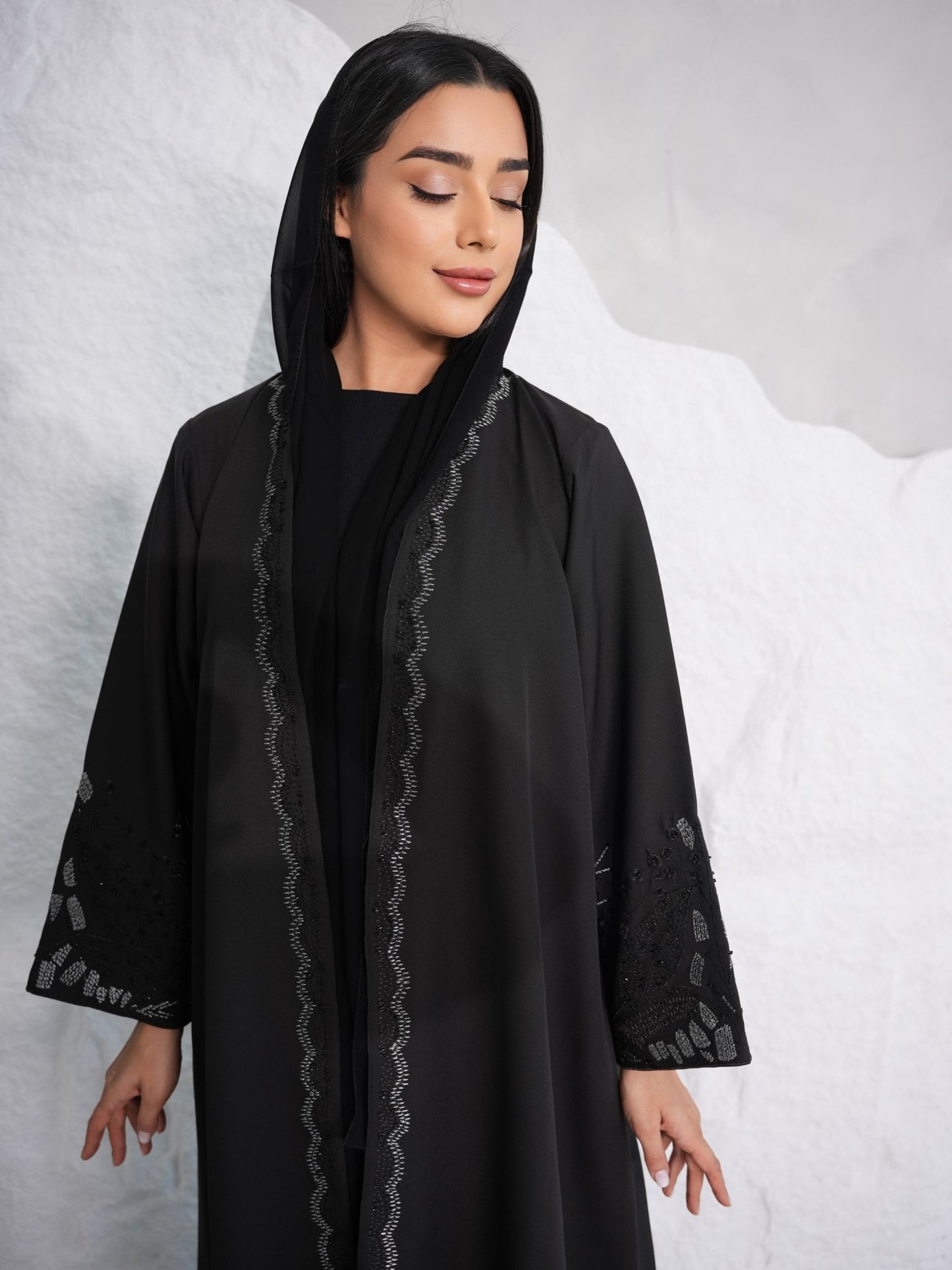 C 0384 Black Abaya