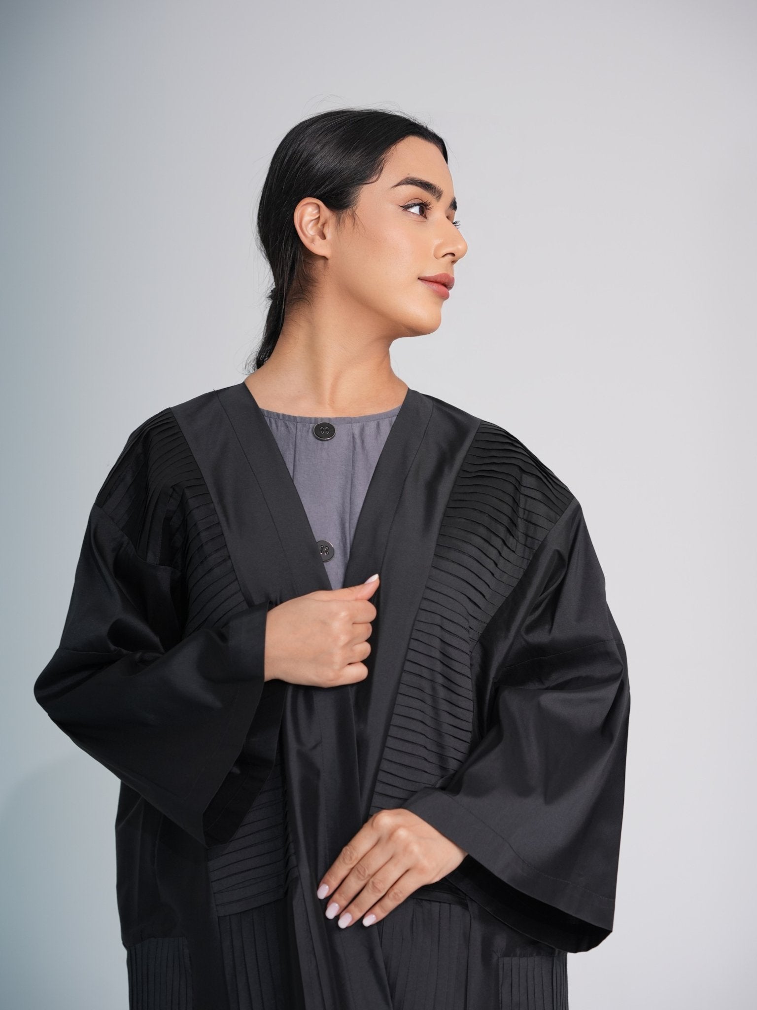 C 0385 Black Abaya