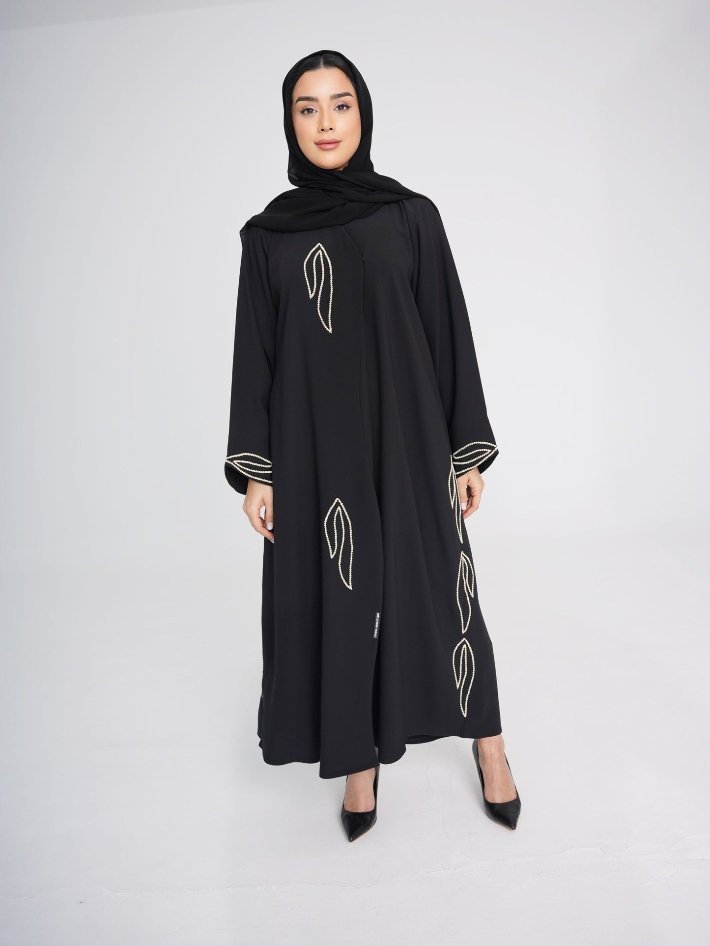 C 0386 Black Abaya