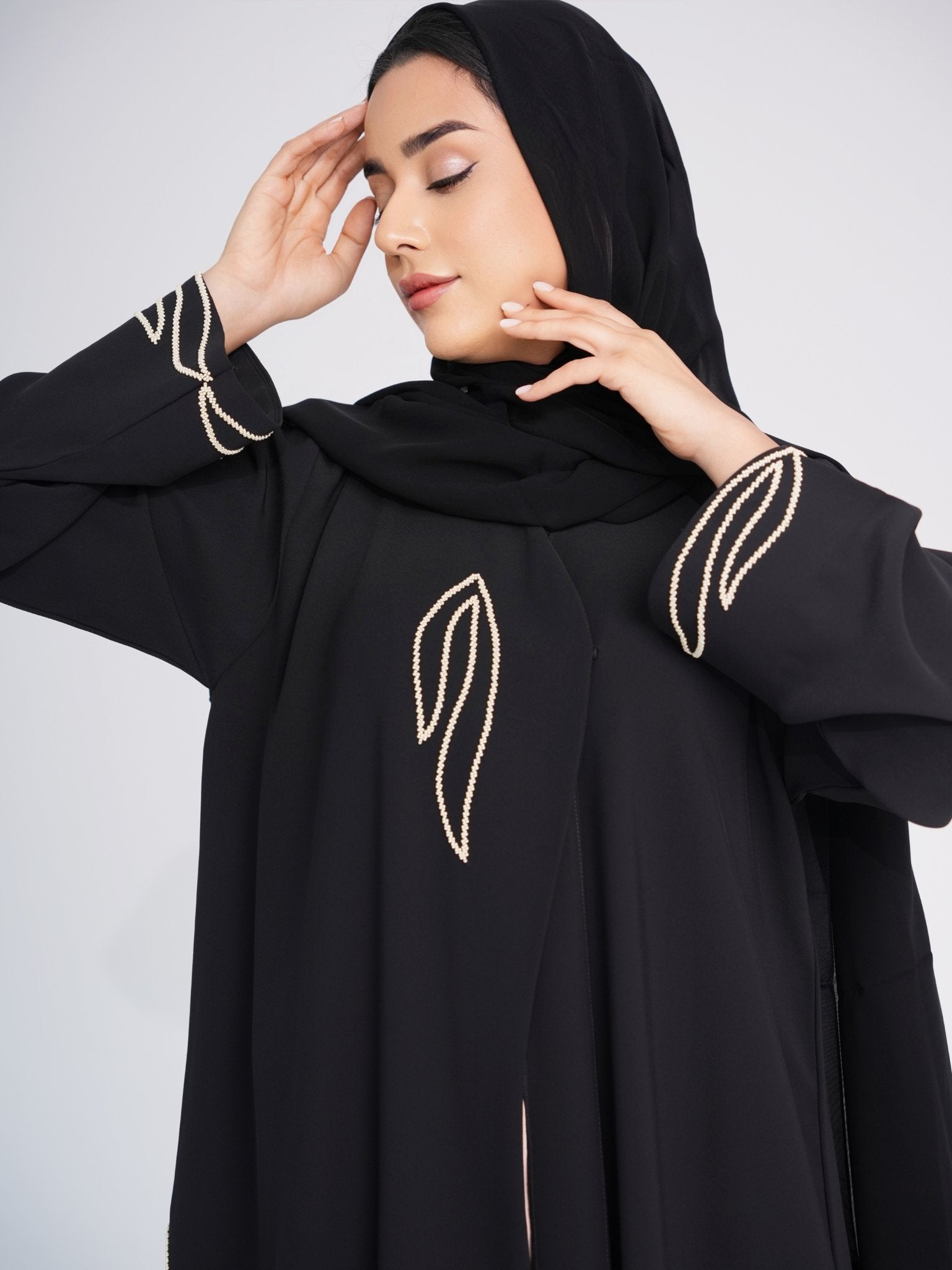 C 0386 Black Abaya