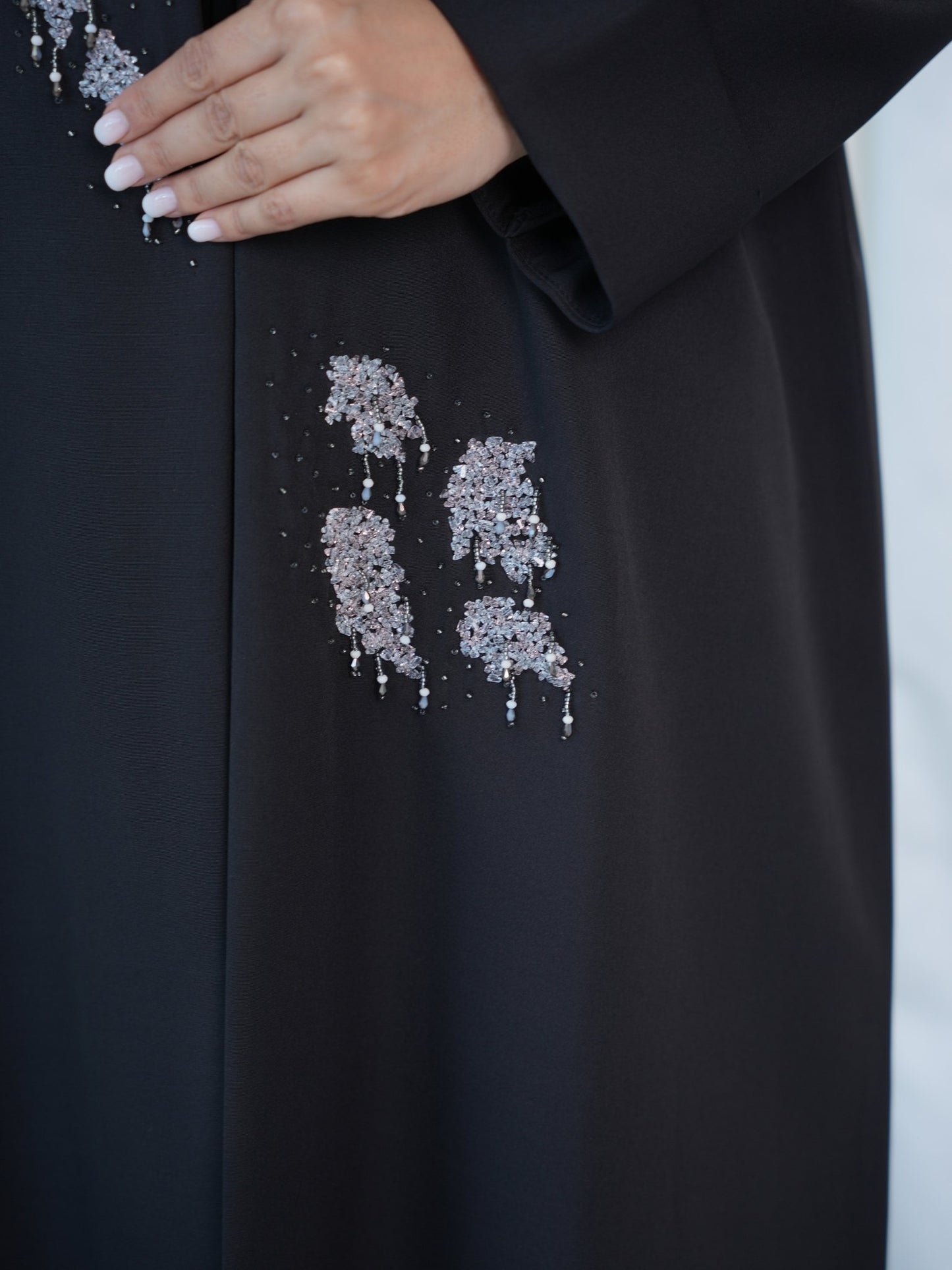 C 0388 Black Abaya