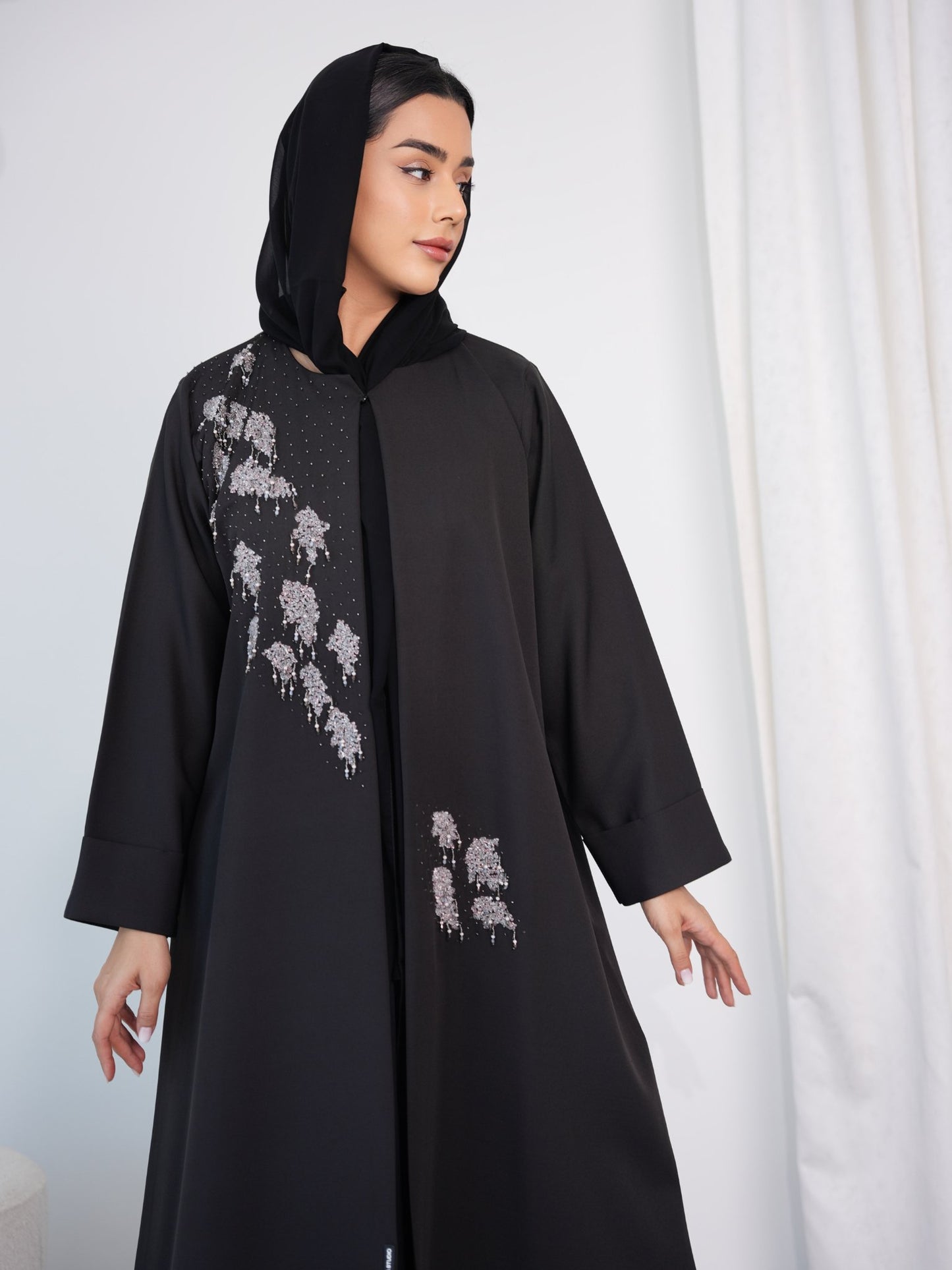 C 0388 Black Abaya