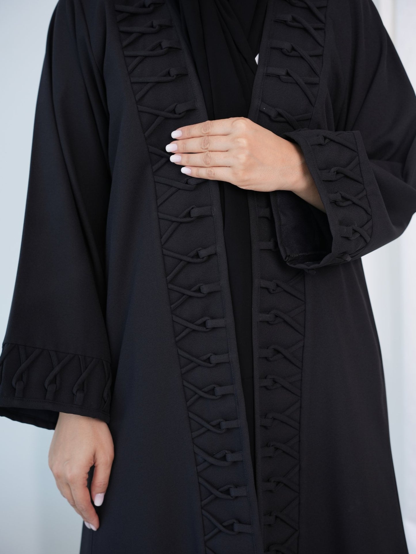 C 0390 Black Abaya