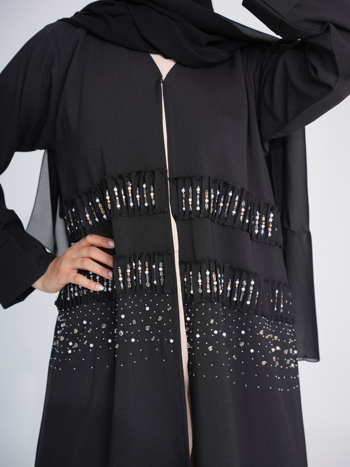 C 0392 Black Abaya