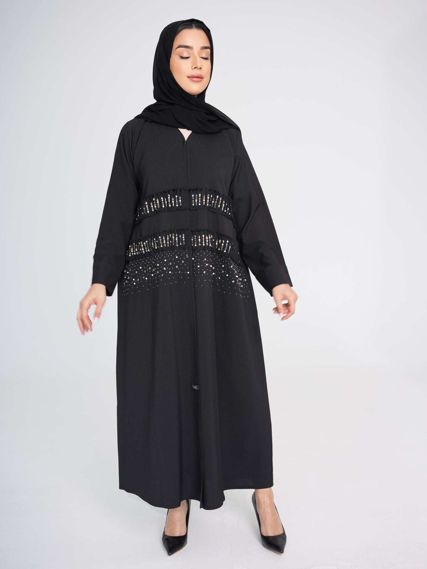 C 0392 Black Abaya