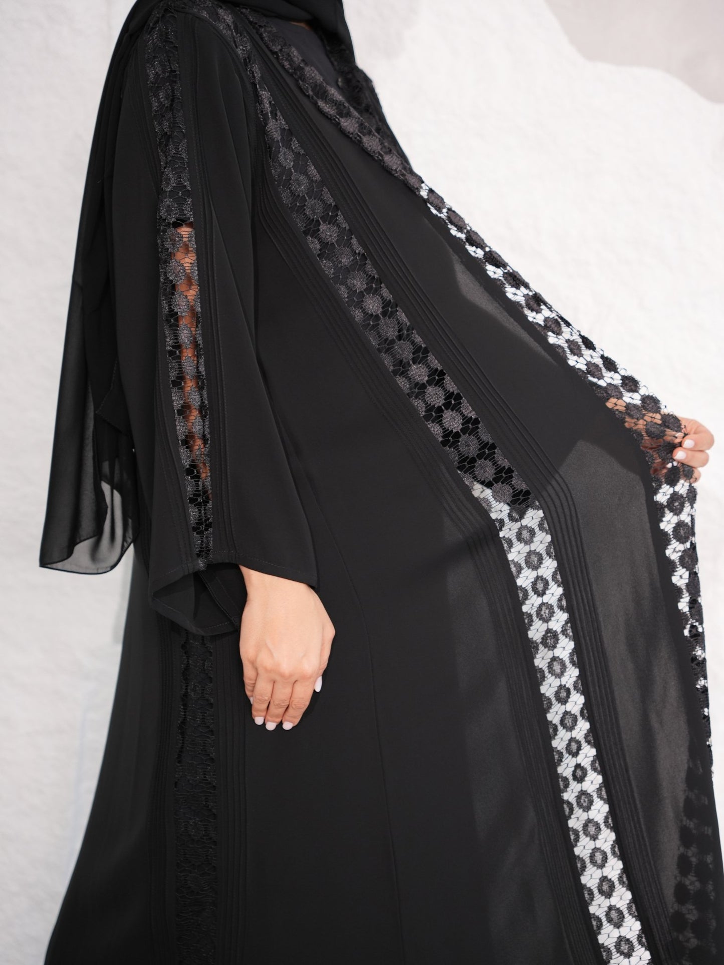 C 0393 Black Abaya