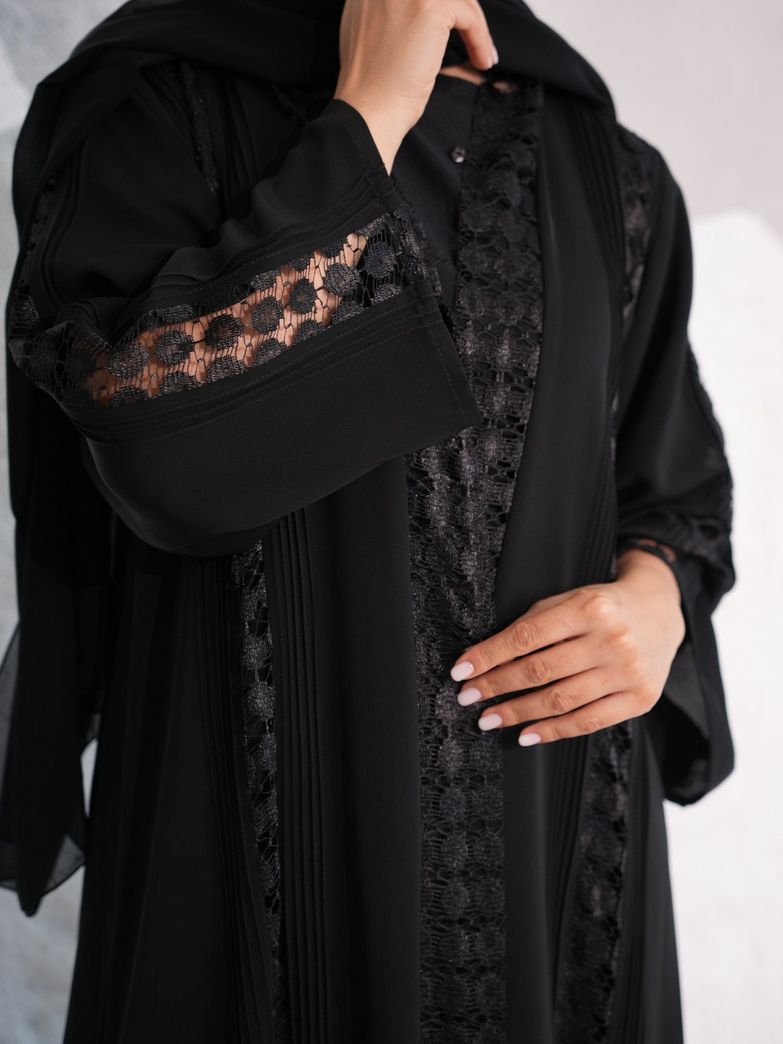 C 0393 Black Abaya