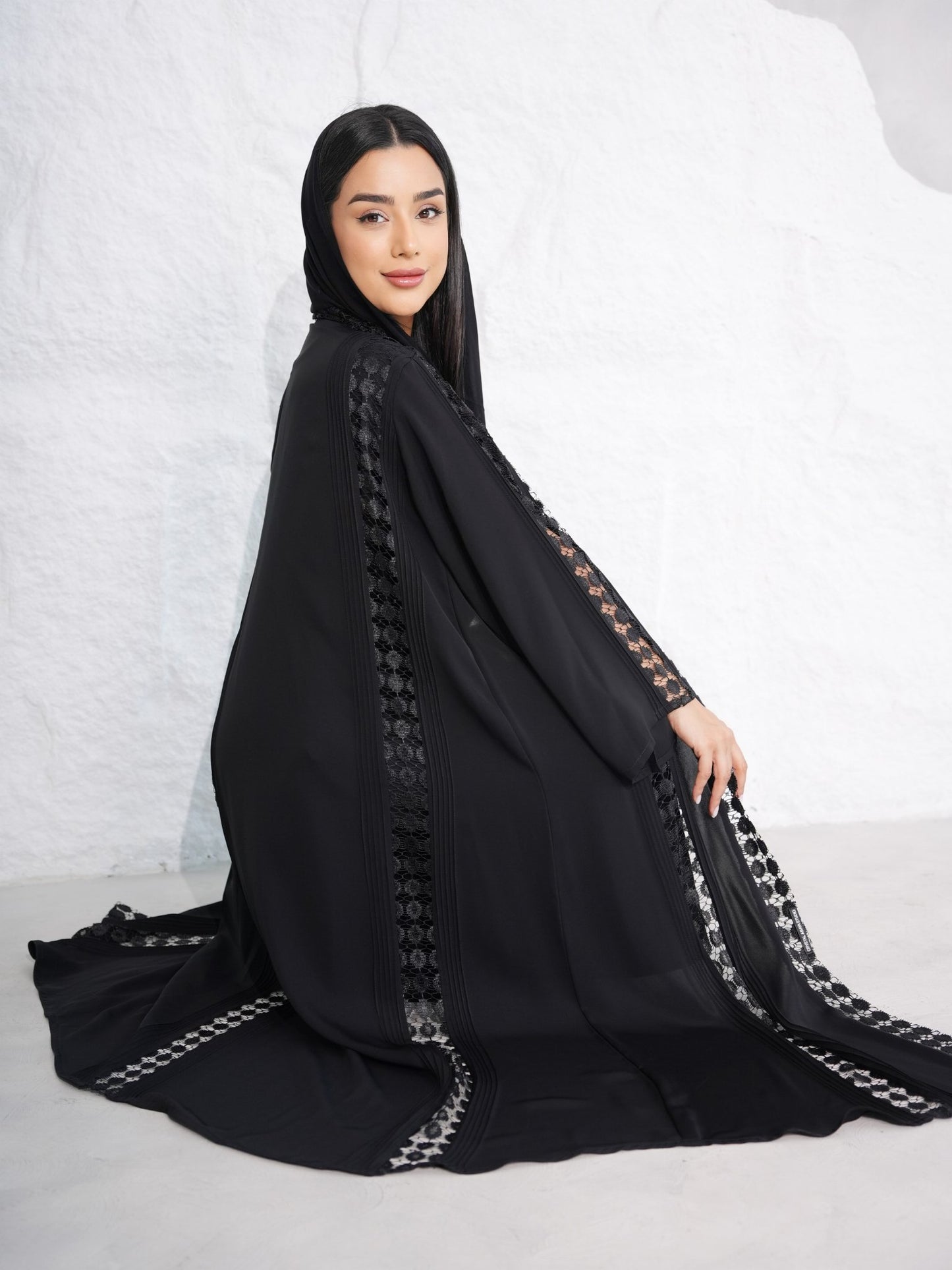 C 0393 Black Abaya