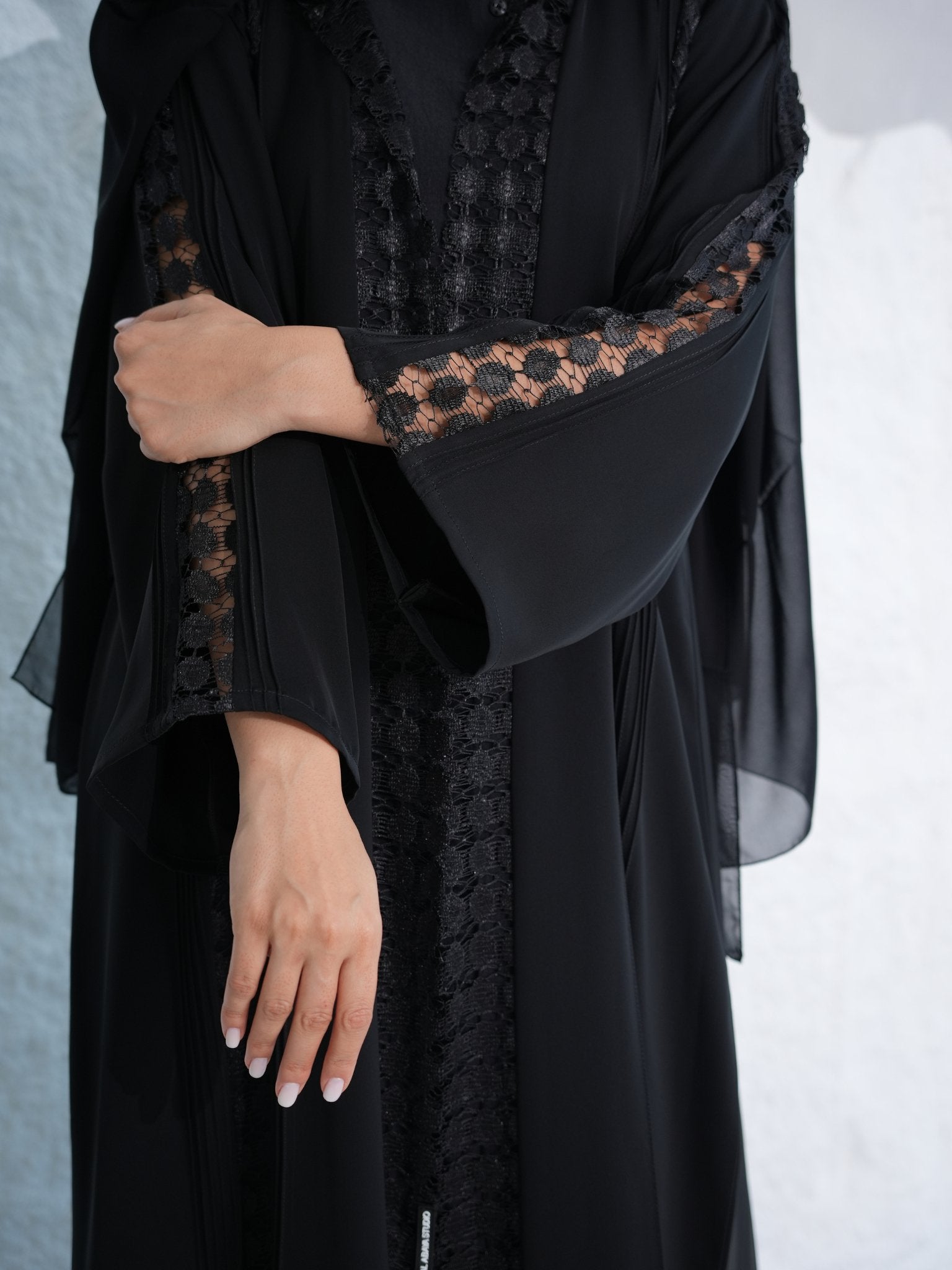 C 0393 Black Abaya