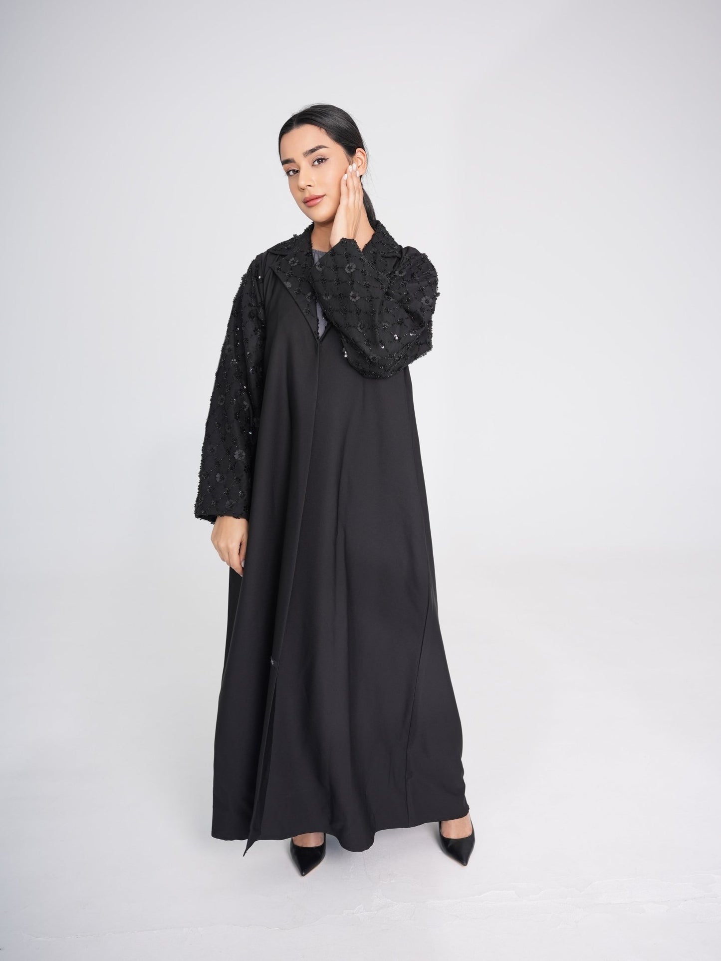 C 0394 Black Abaya