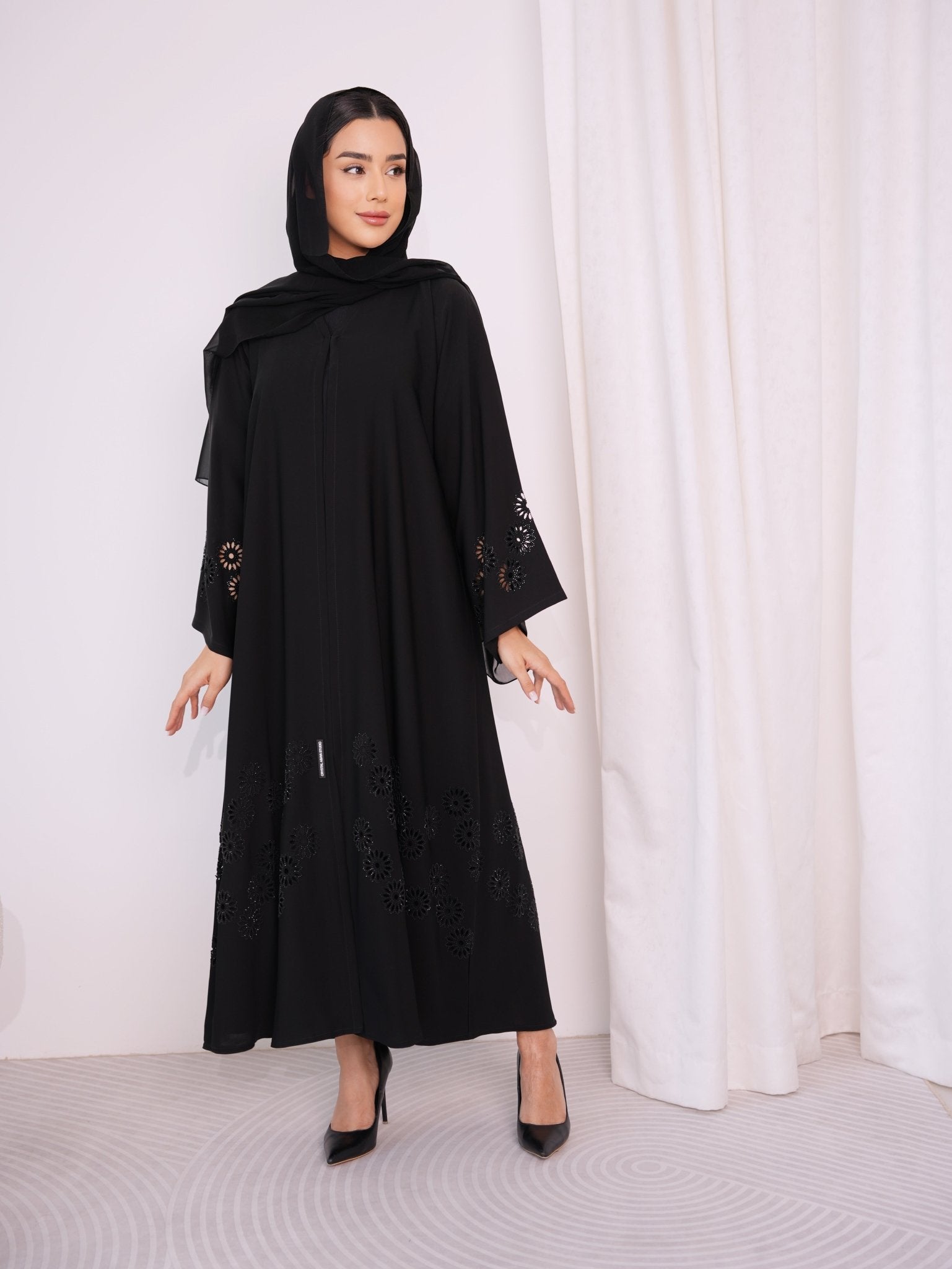 C 0395 Black Abaya