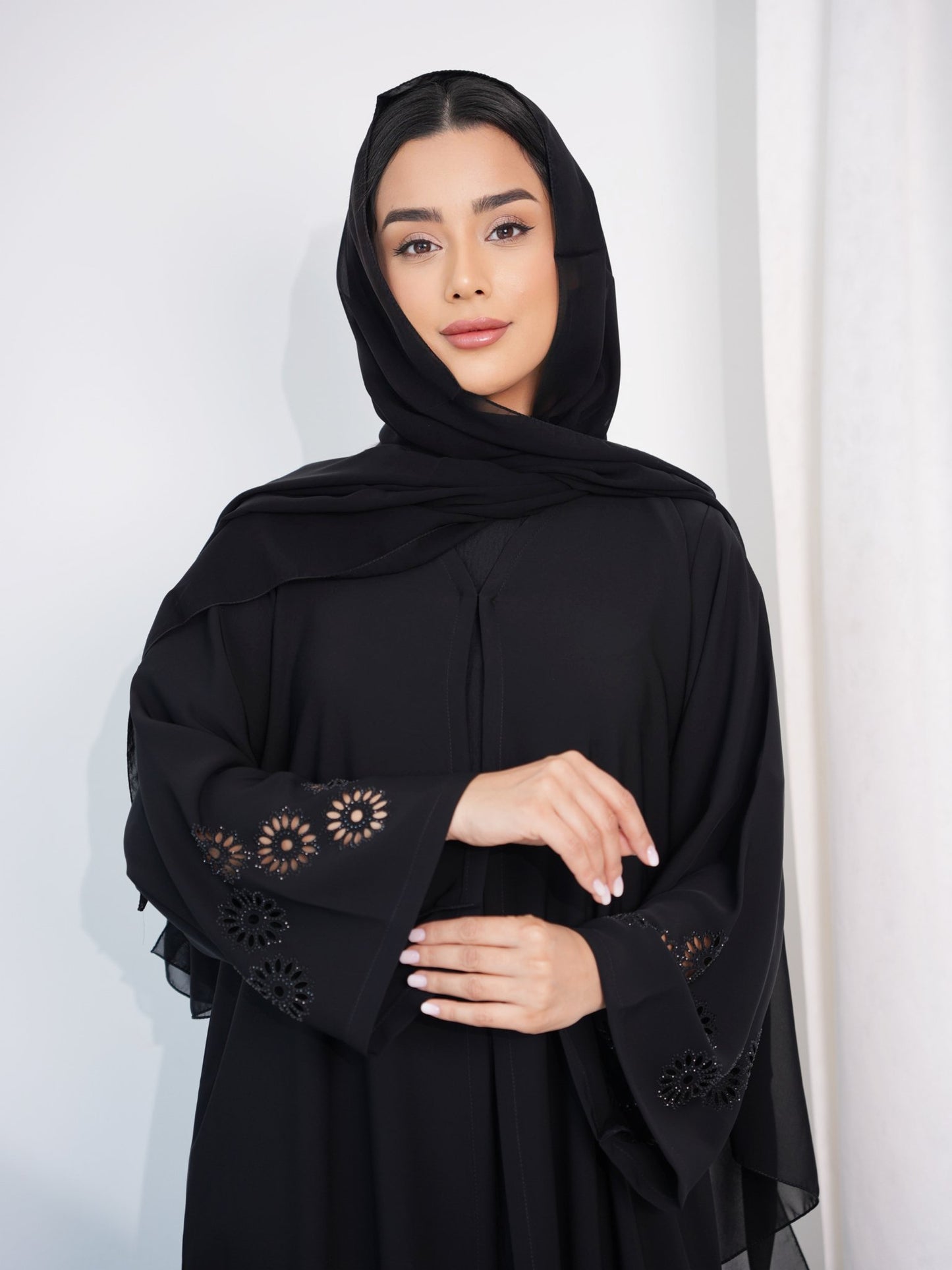 C 0395 Black Abaya