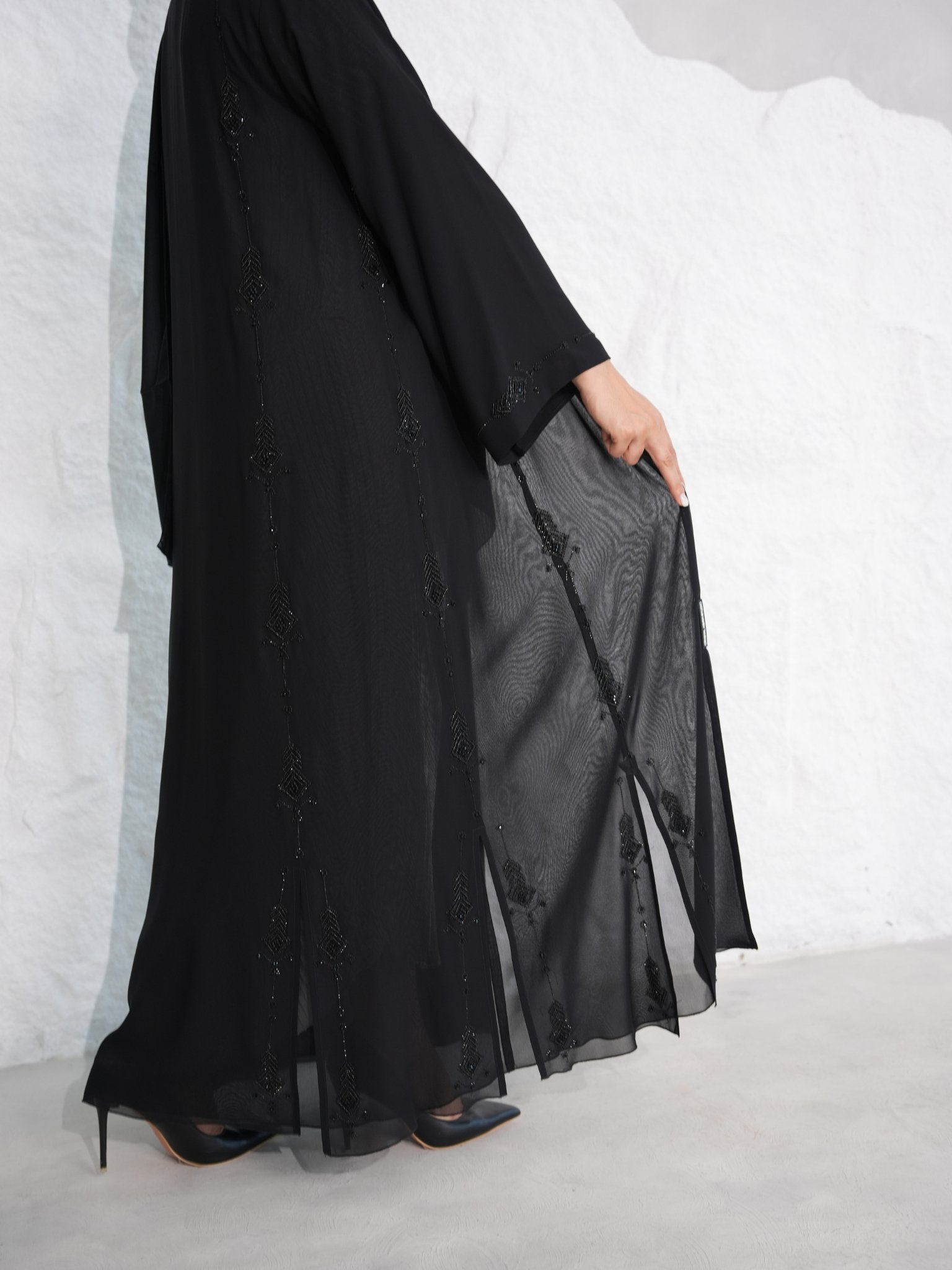 C 0396 Black Abaya