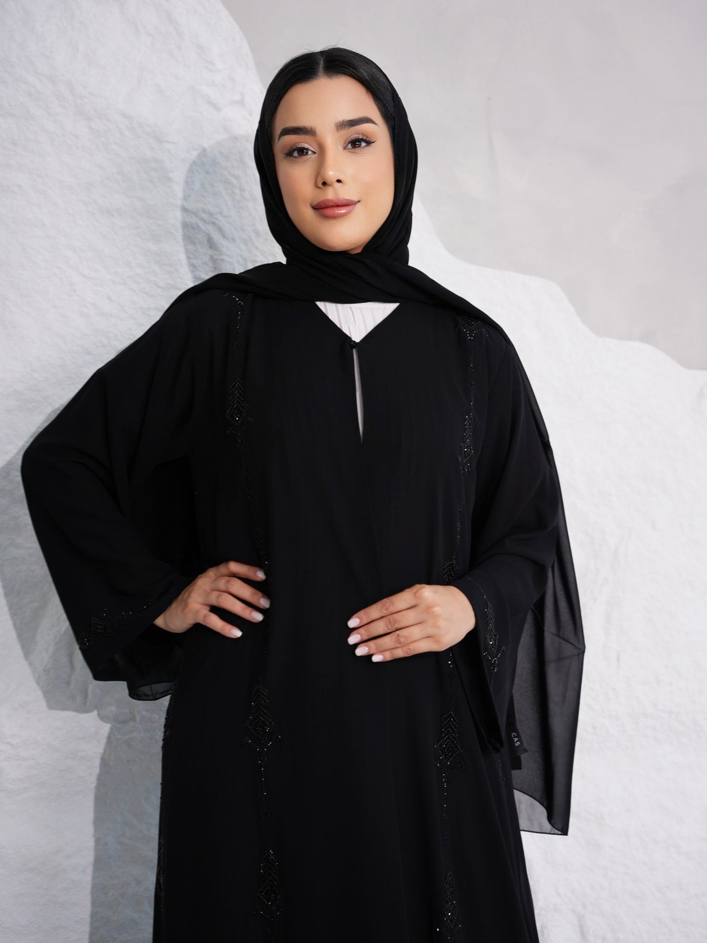 C 0396 Black Abaya