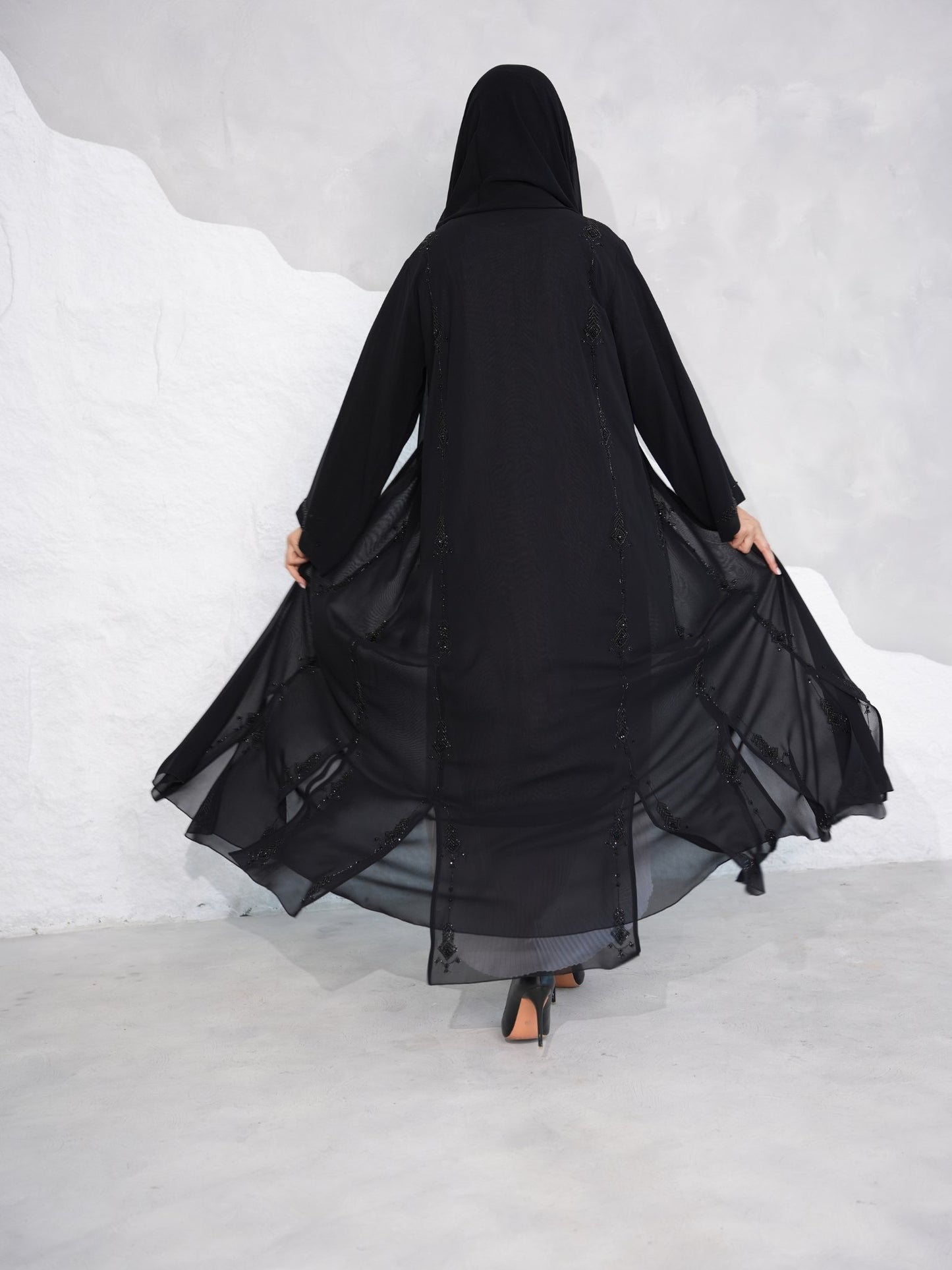 C 0396 Black Abaya