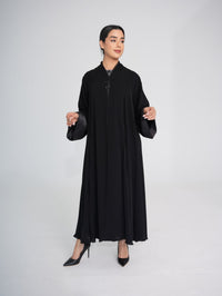 C 0397 عباية سوداء - XS / 49