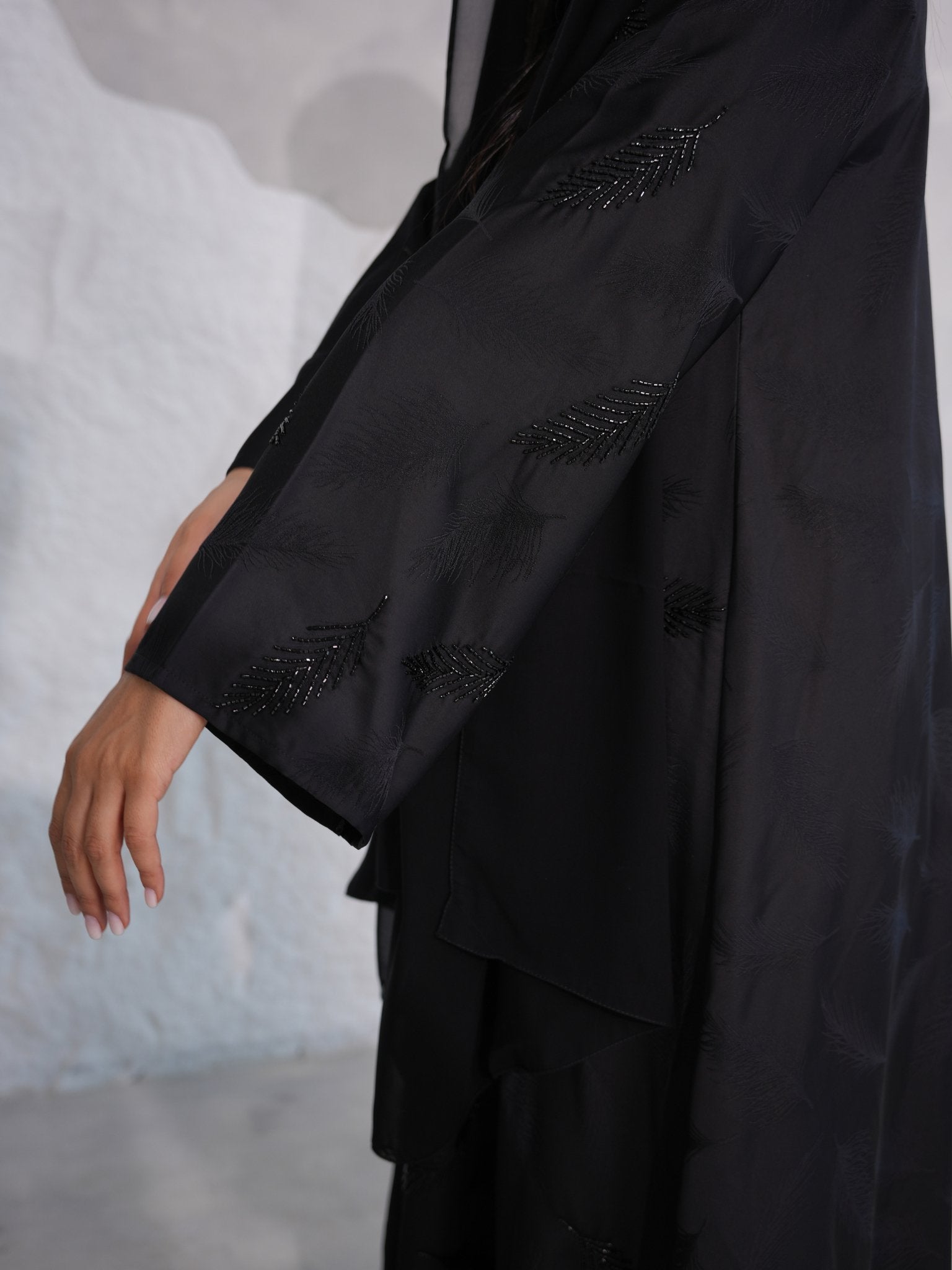 C 0398 Black Abaya