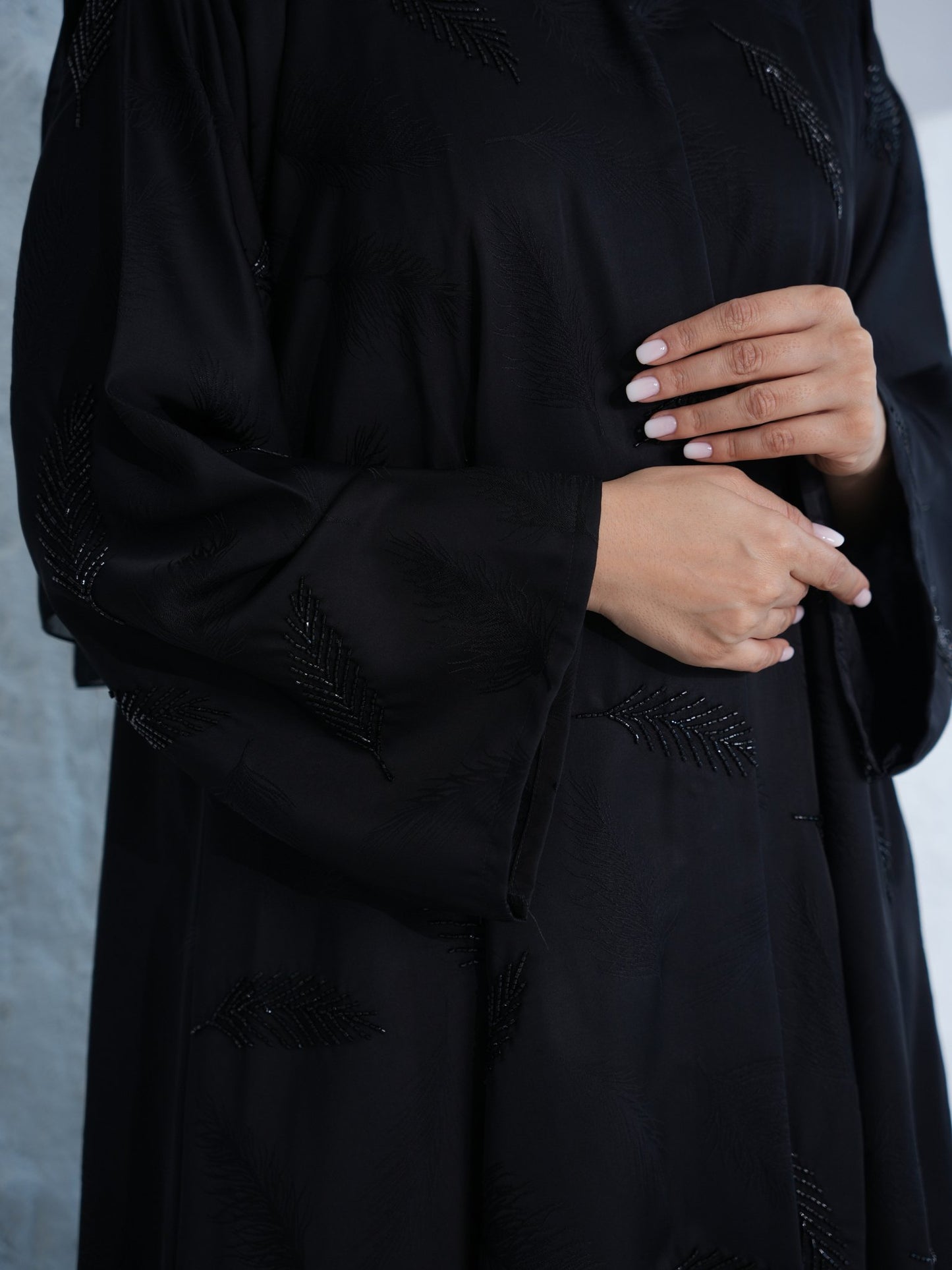 C 0398 Black Abaya