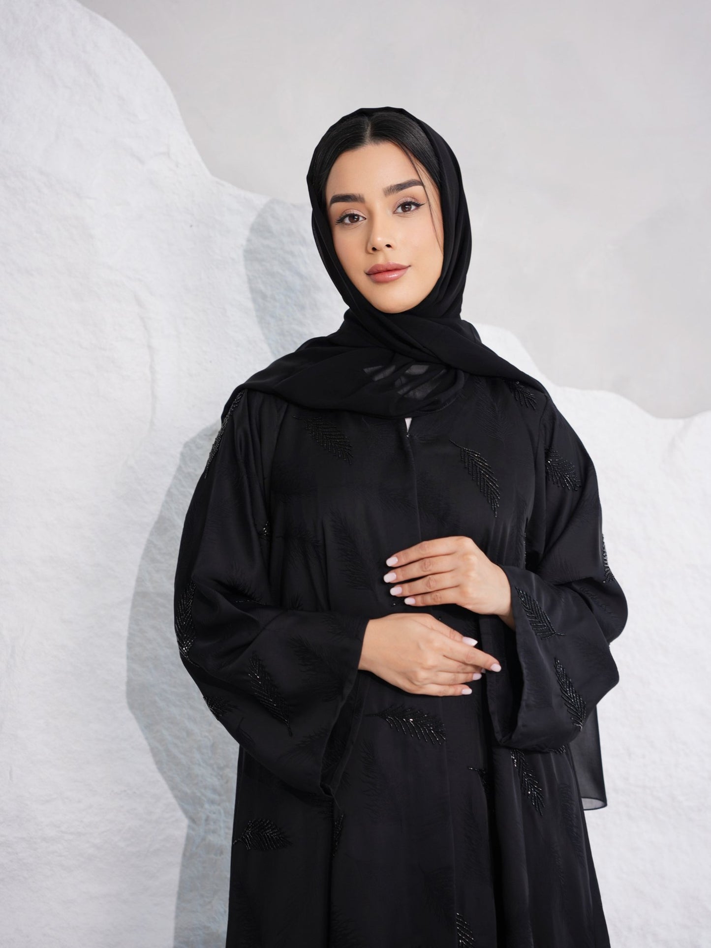 C 0398 Black Abaya