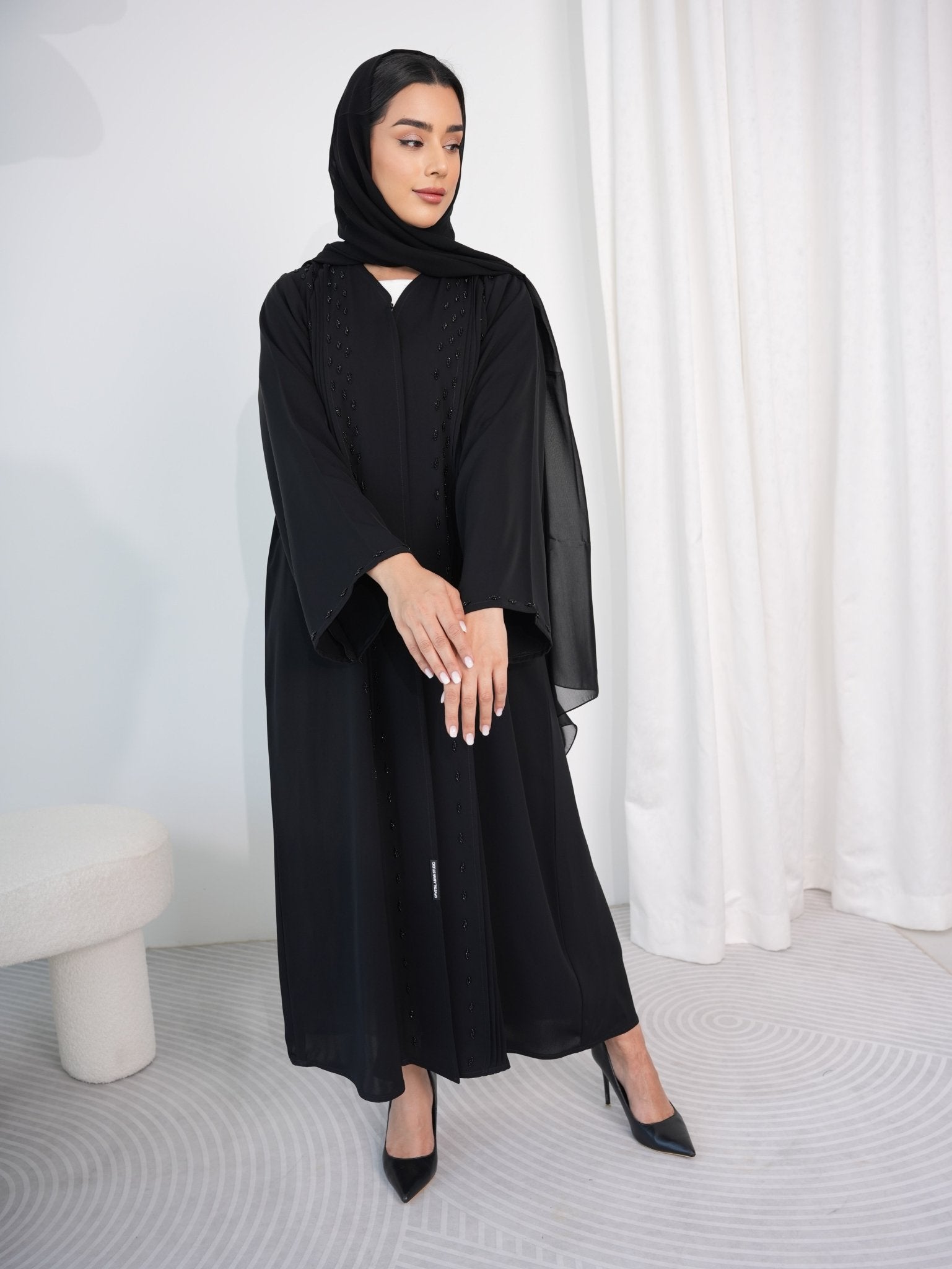 C 0399 Black Abaya