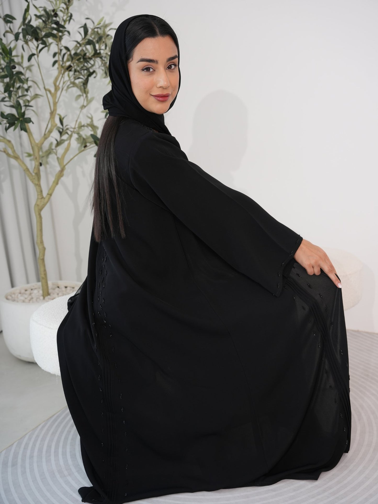 C 0399 Black Abaya