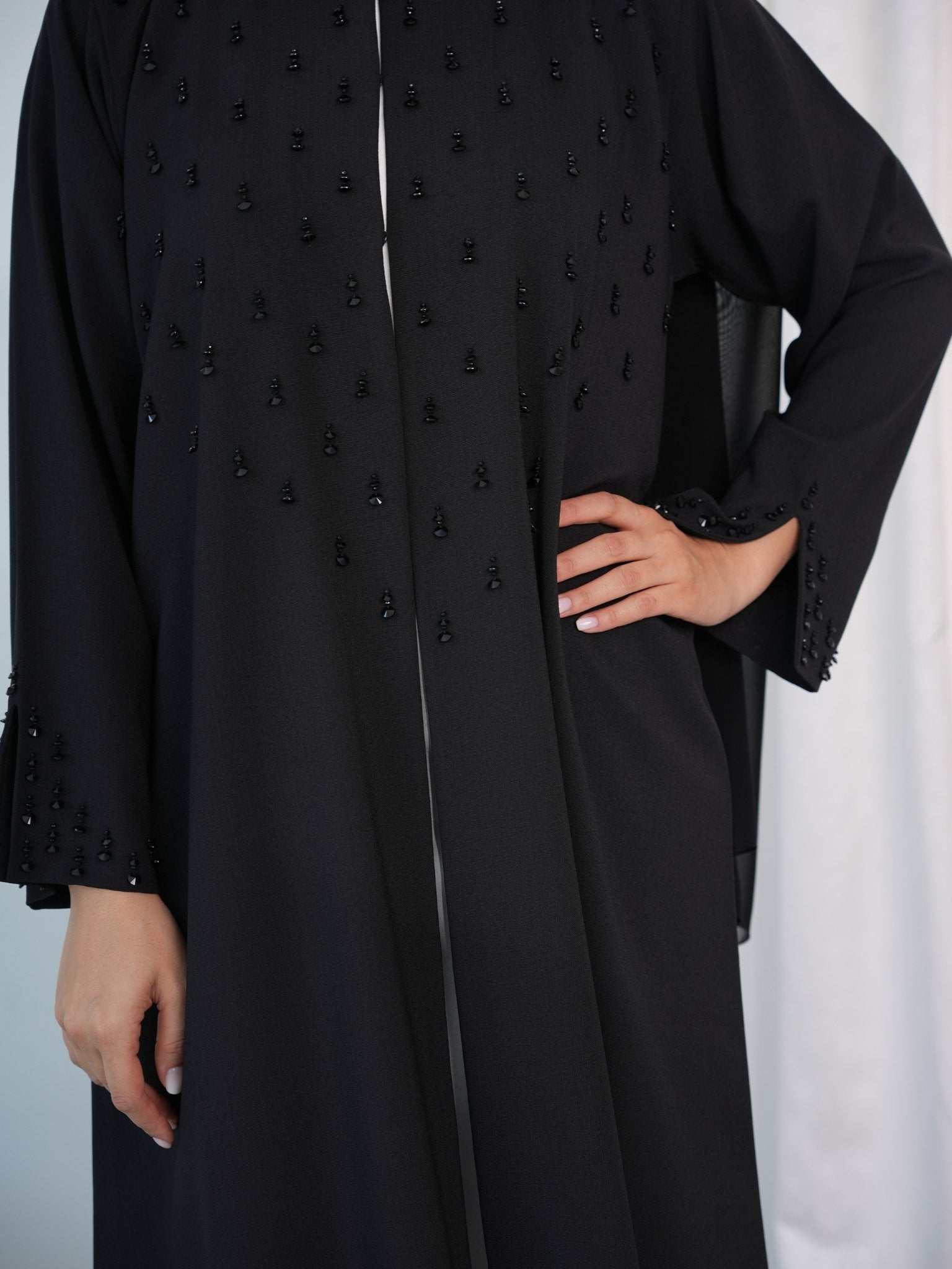 C 0400 Black Abaya