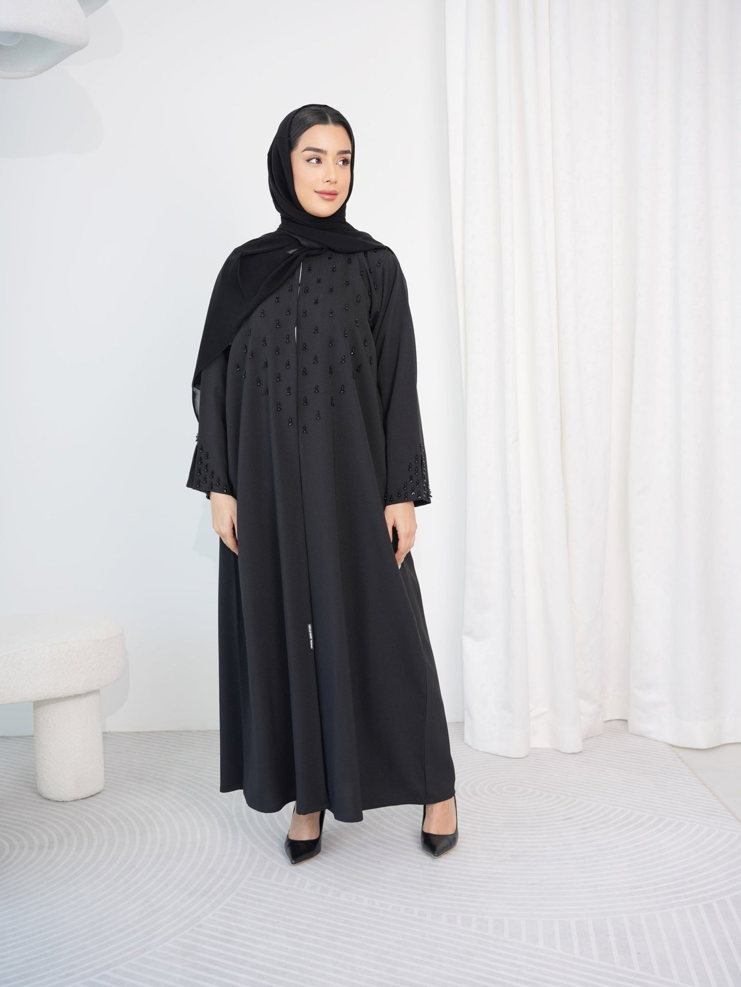 C 0400 Black Abaya