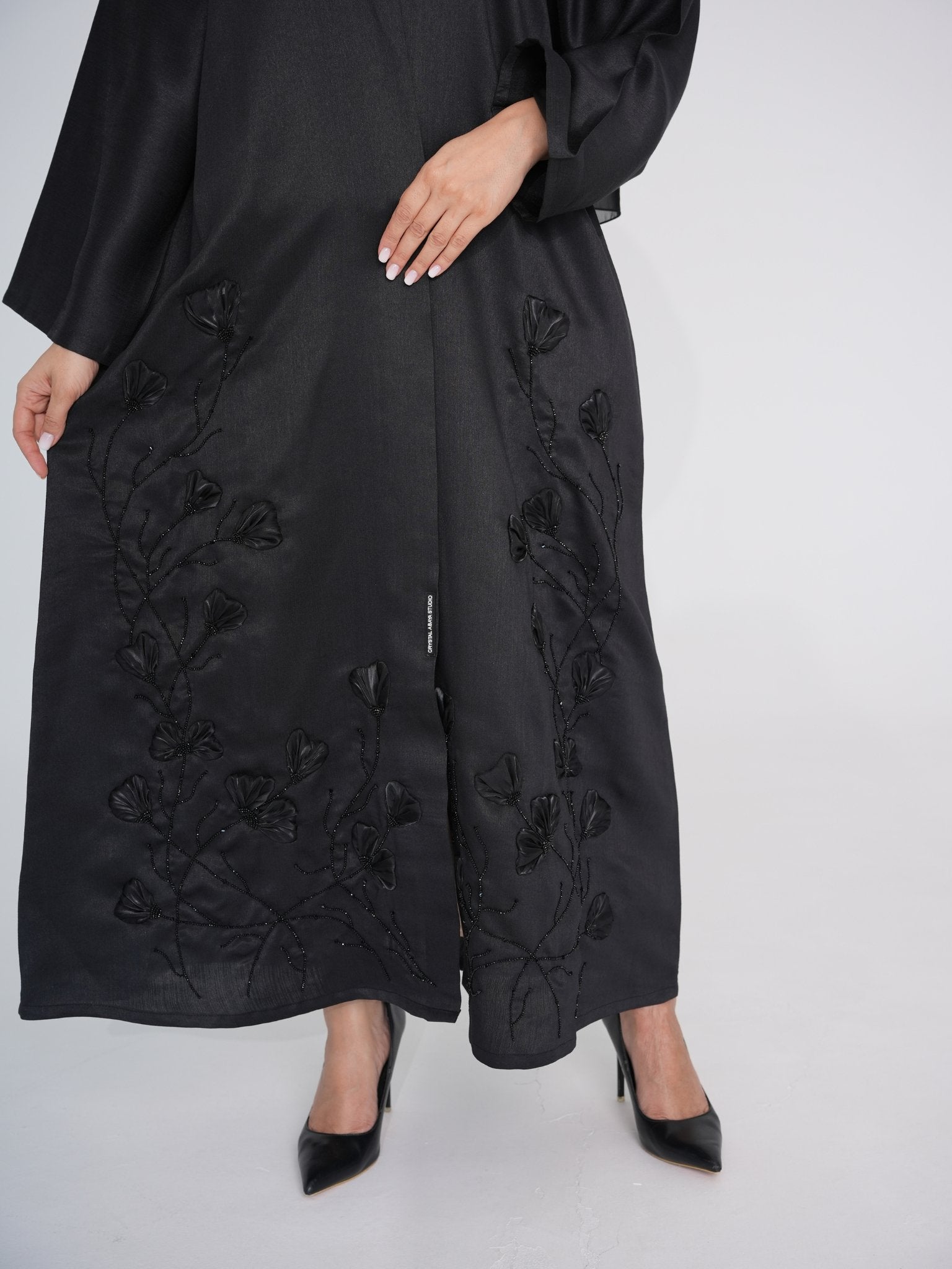 C 0401 Black Abaya