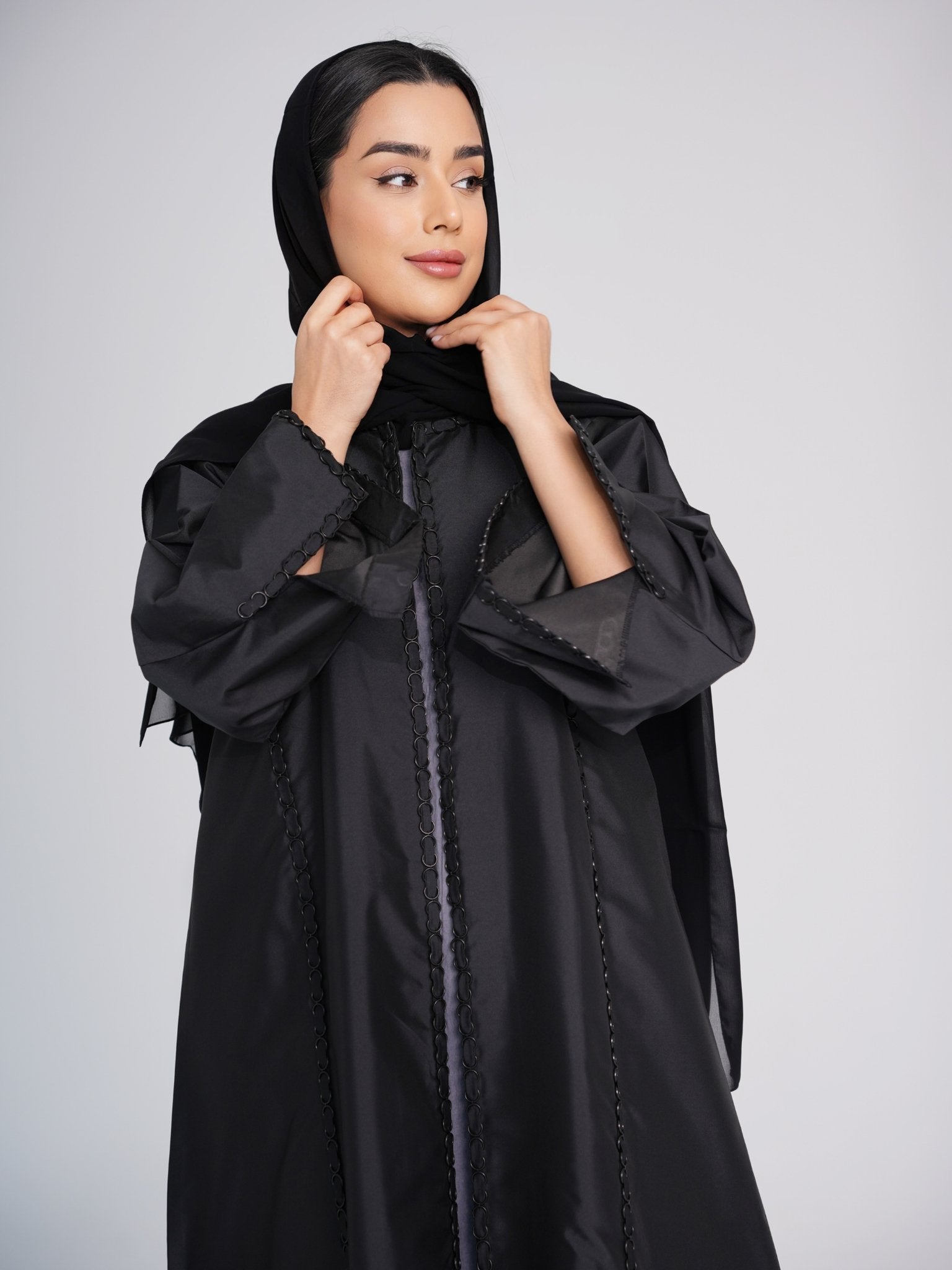 C 0403 Black Abaya