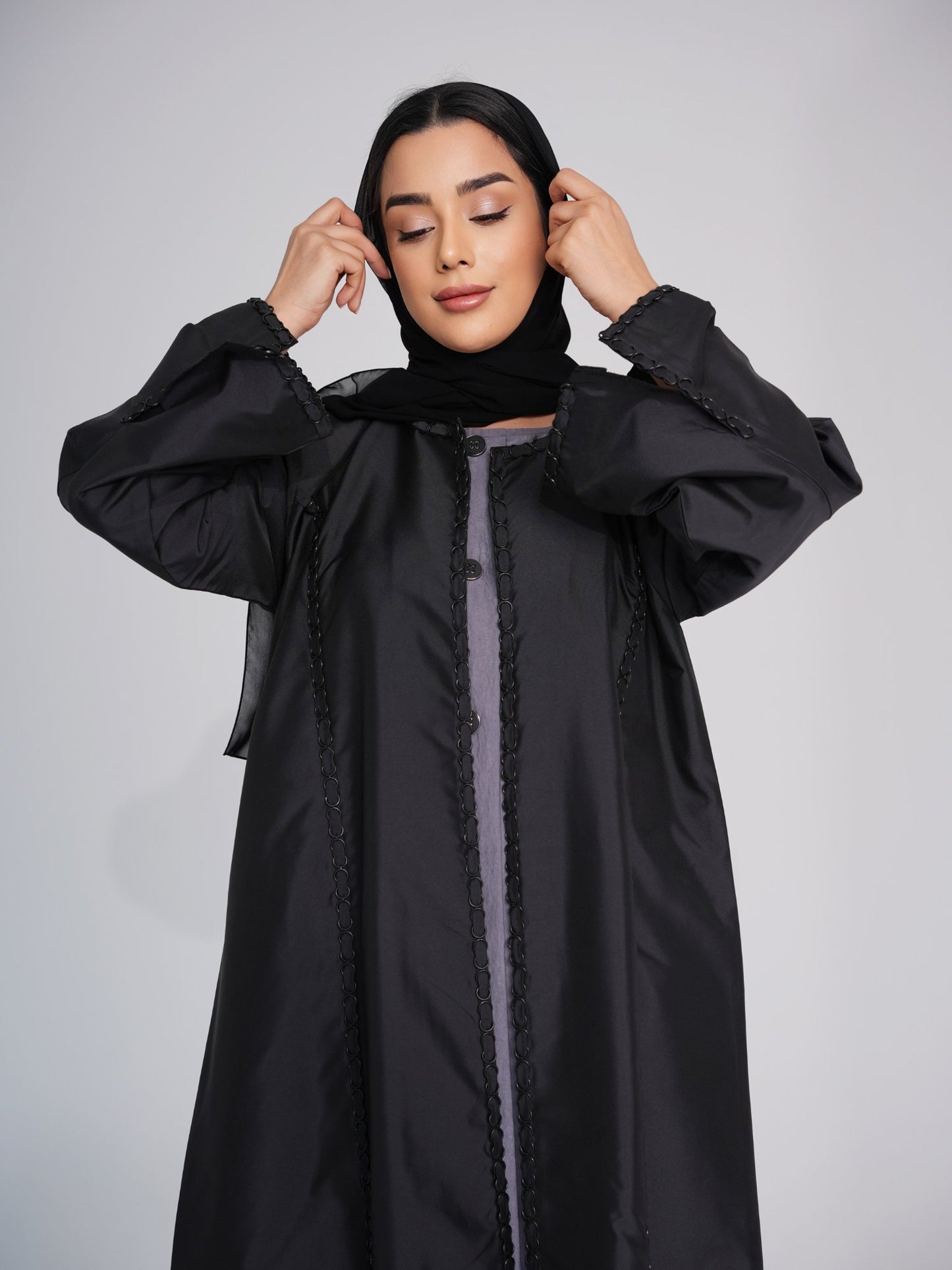 C 0403 Black Abaya