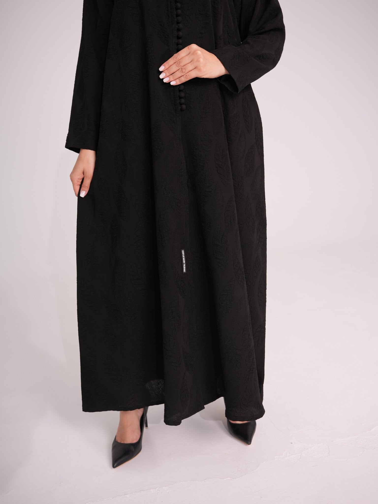 C 0405 Black Abaya