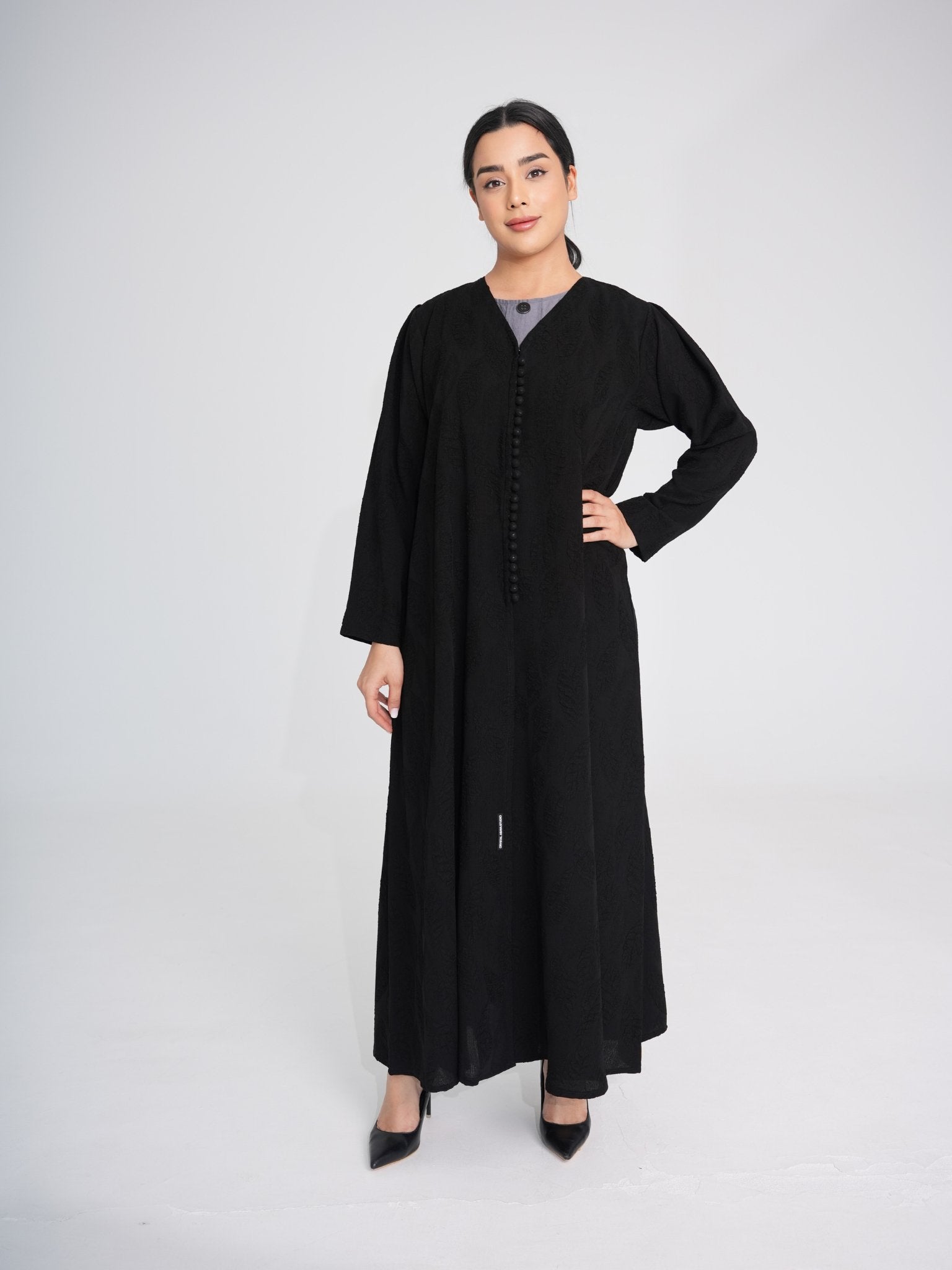 C 0405 Black Abaya