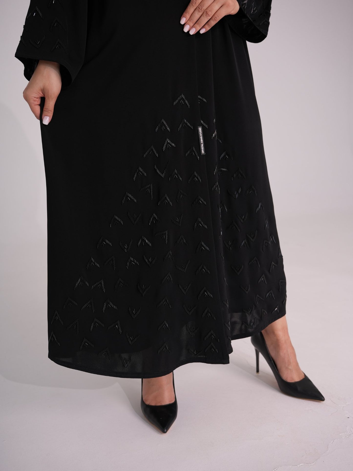 C 0406 Black Abaya