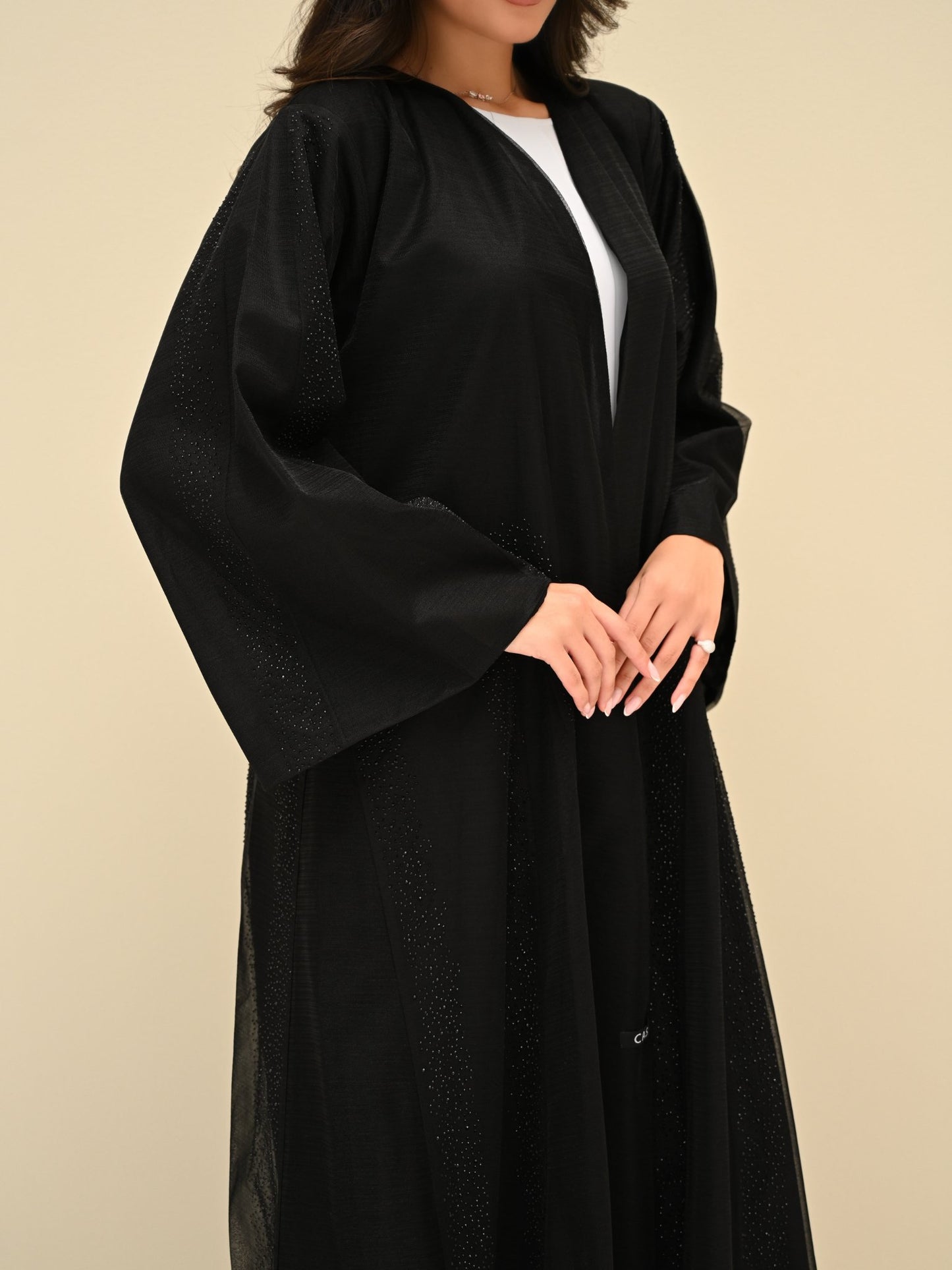 C 0418 Black Abaya