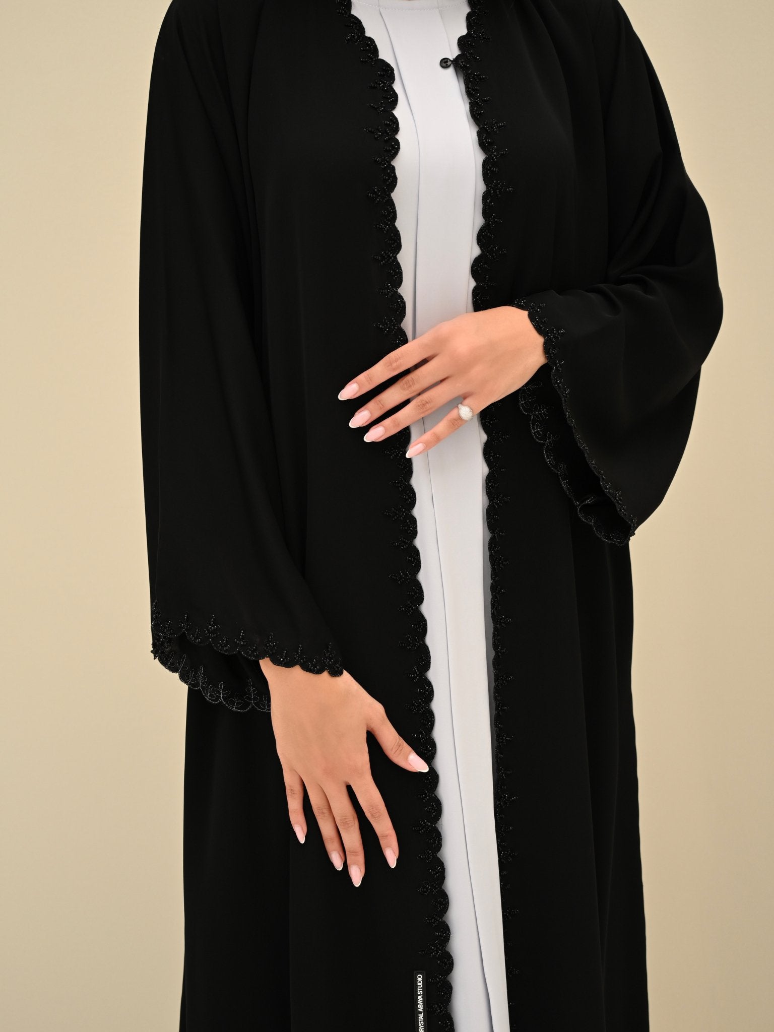 C 0419 Black Abaya