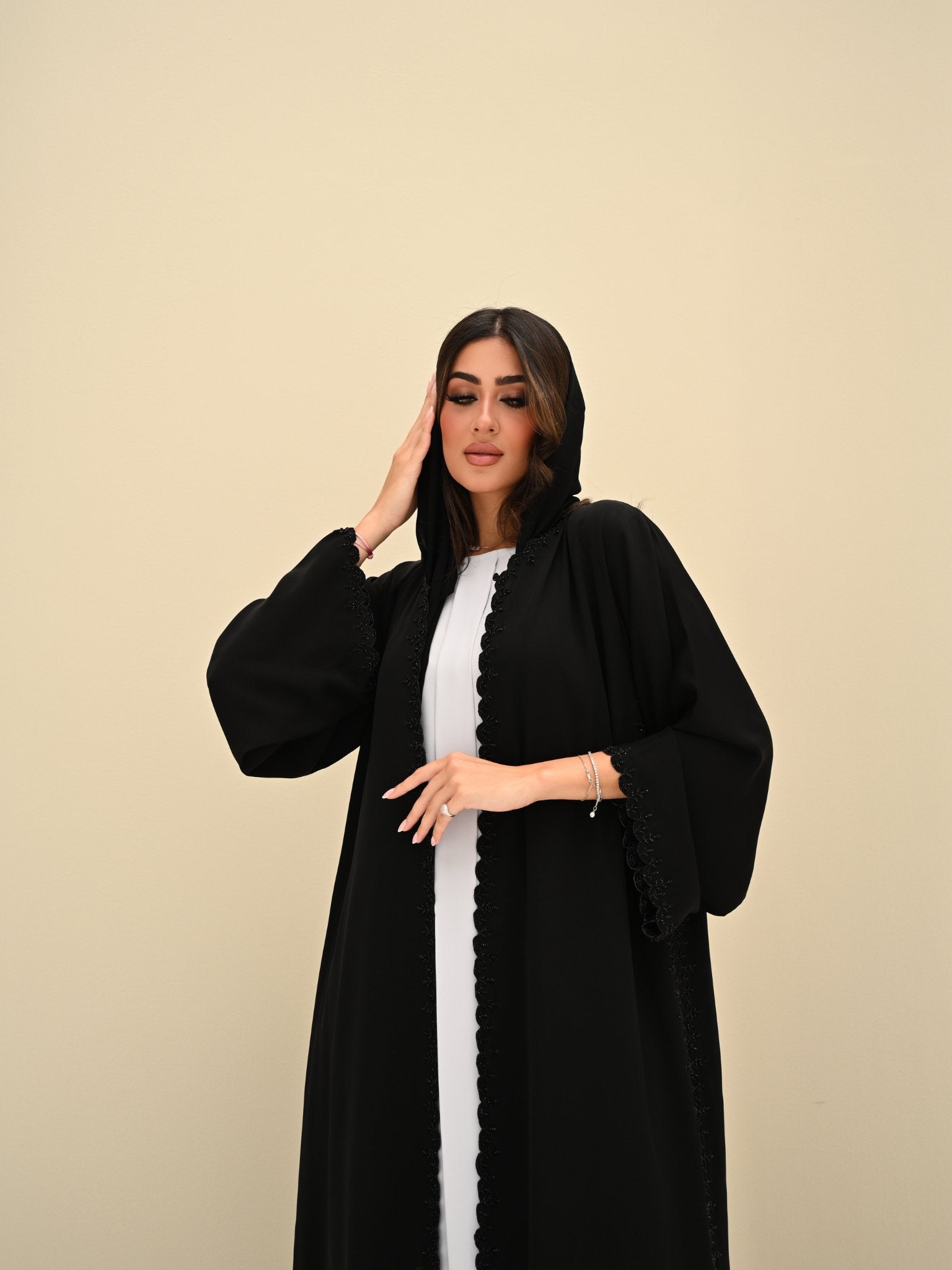 C 0419 Black Abaya