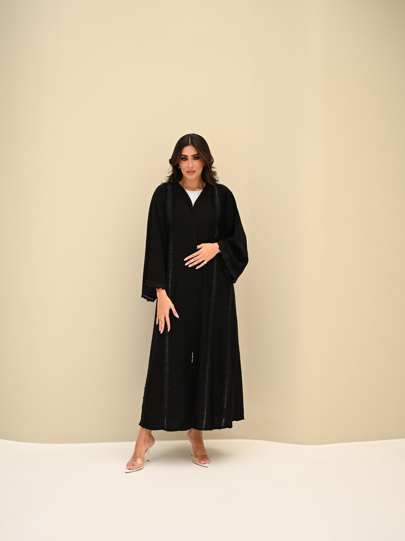 C 0420 Black Abaya