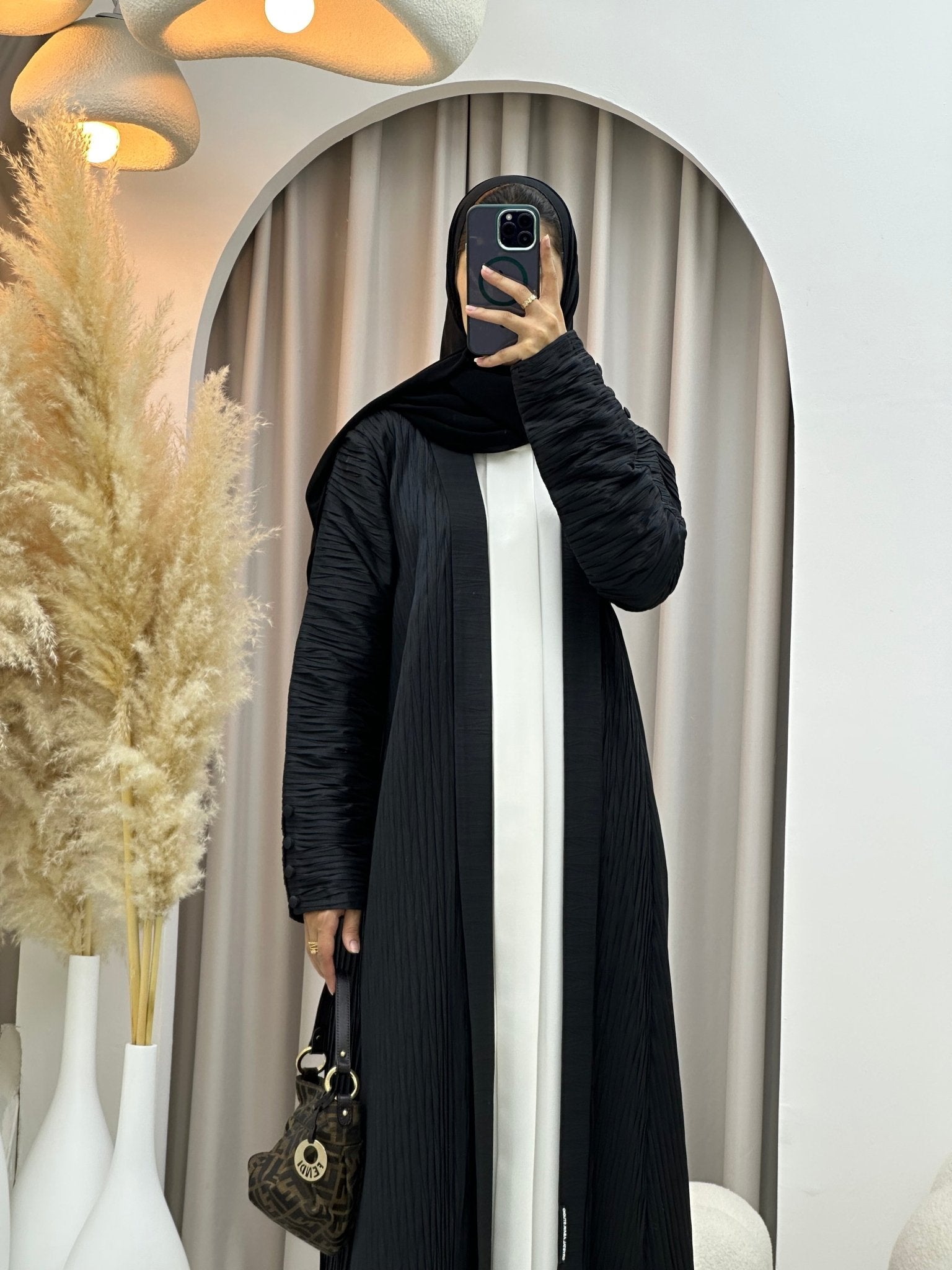 C 0576 Black Abaya