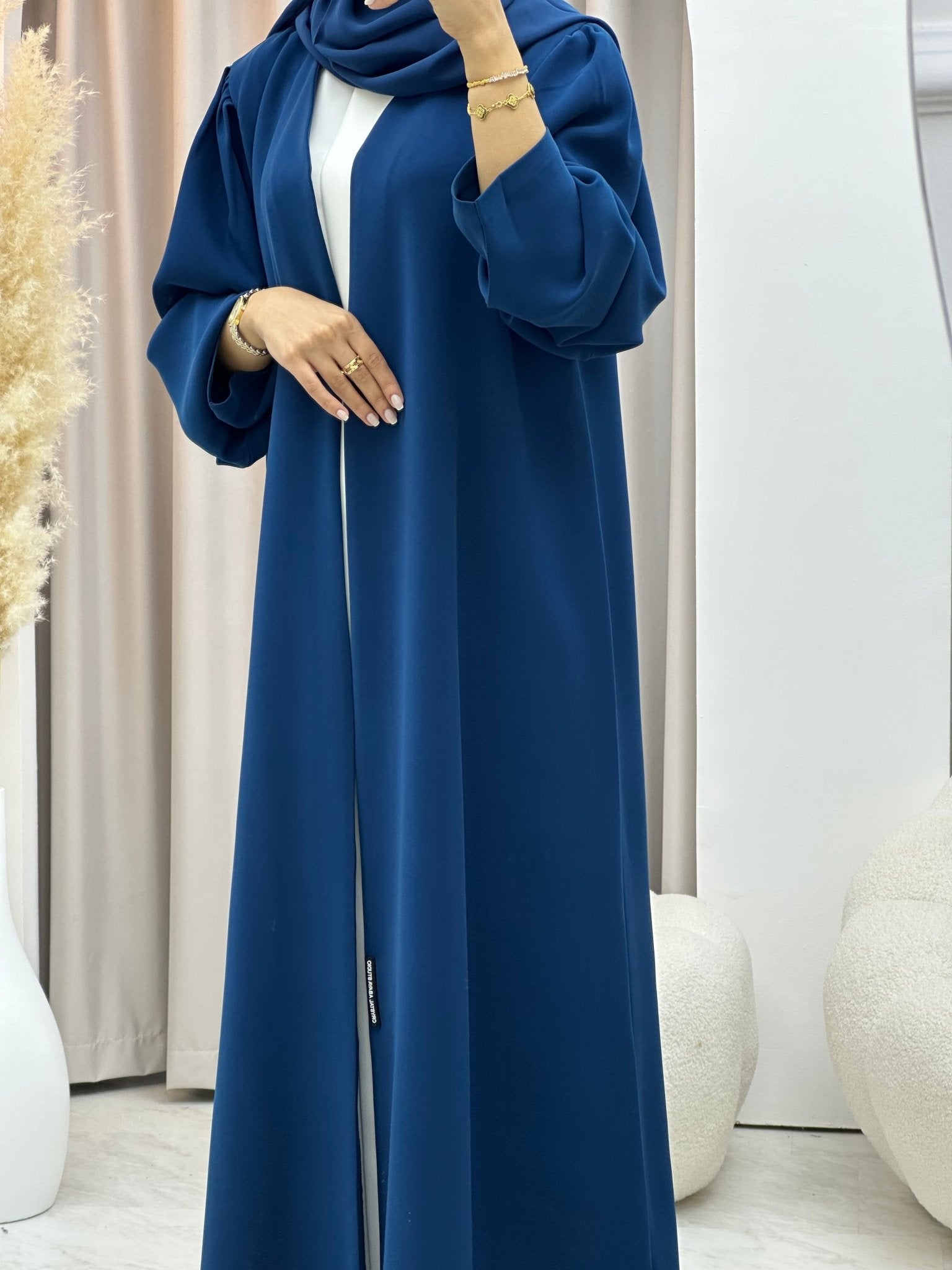 C 0582 Teal Abaya