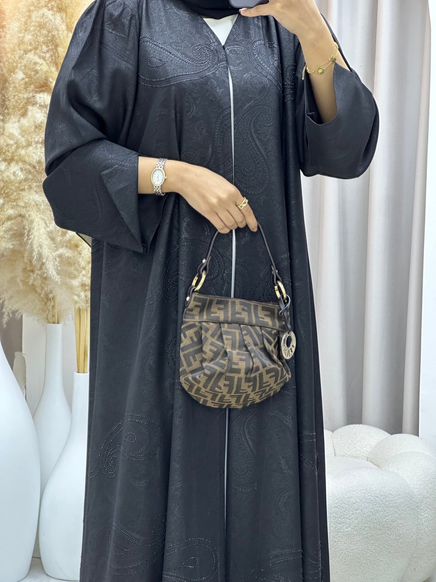 C 0588 Black Abaya