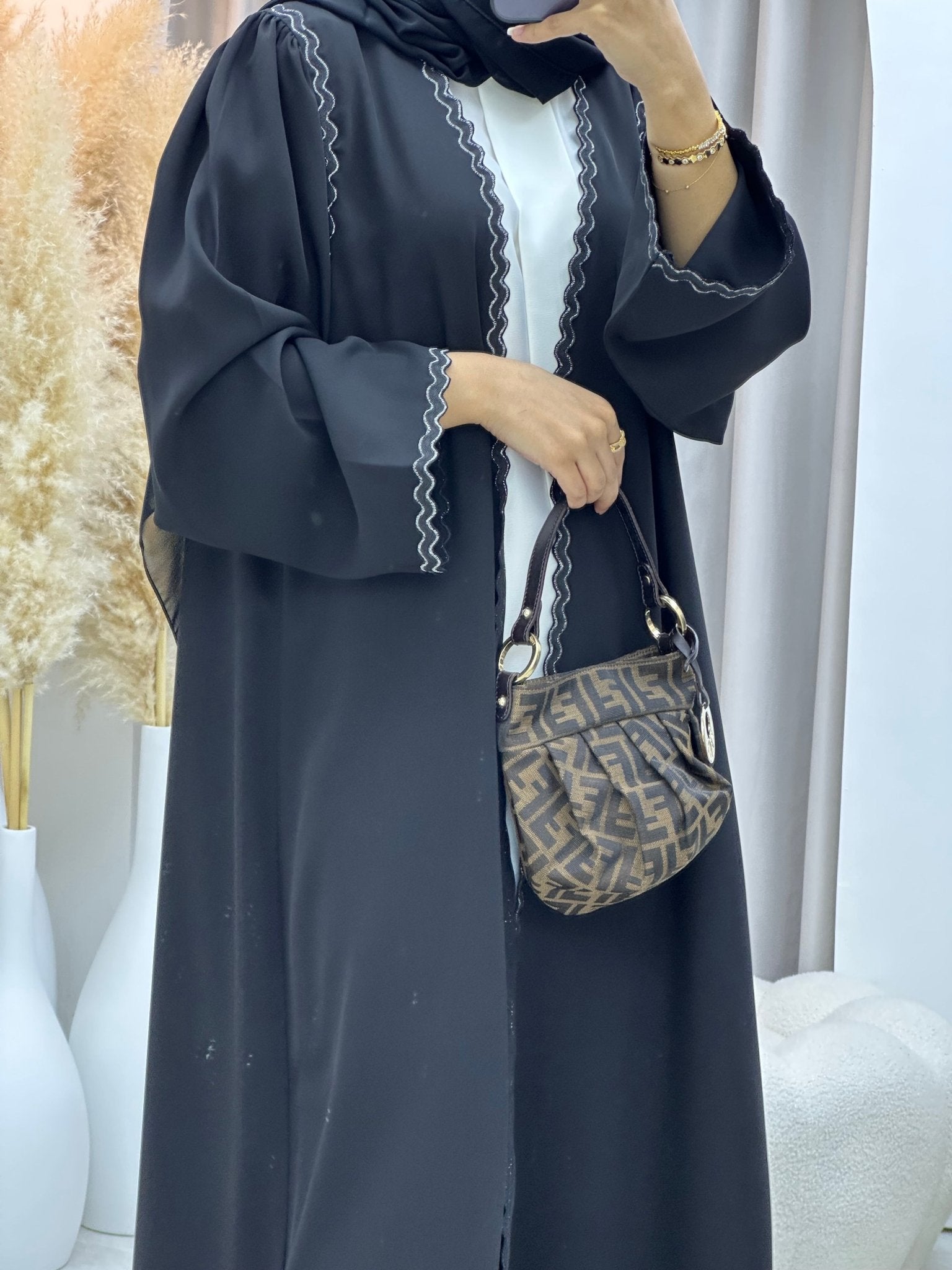 C 0597 Black Abaya