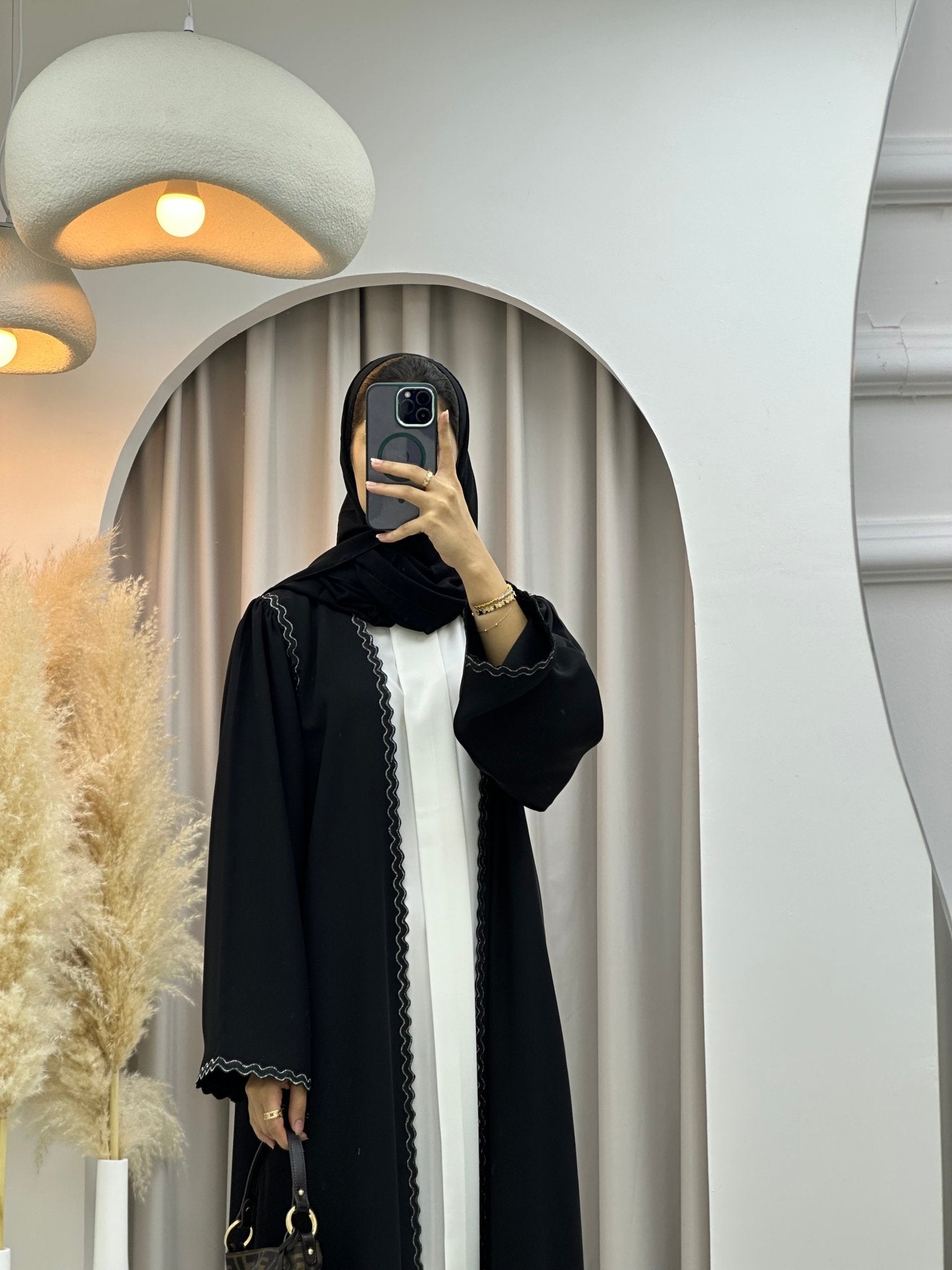 C 0597 Black Abaya