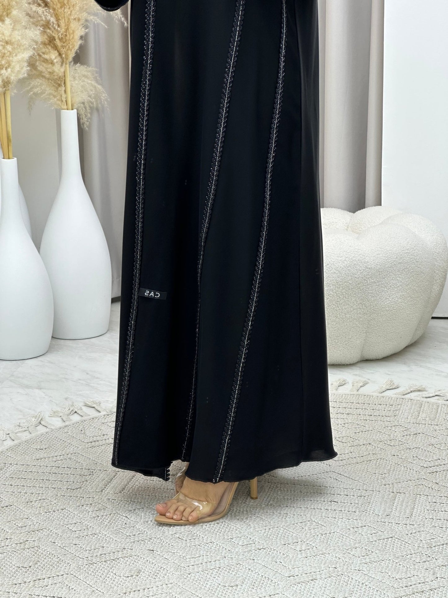 C 0598 Black Abaya