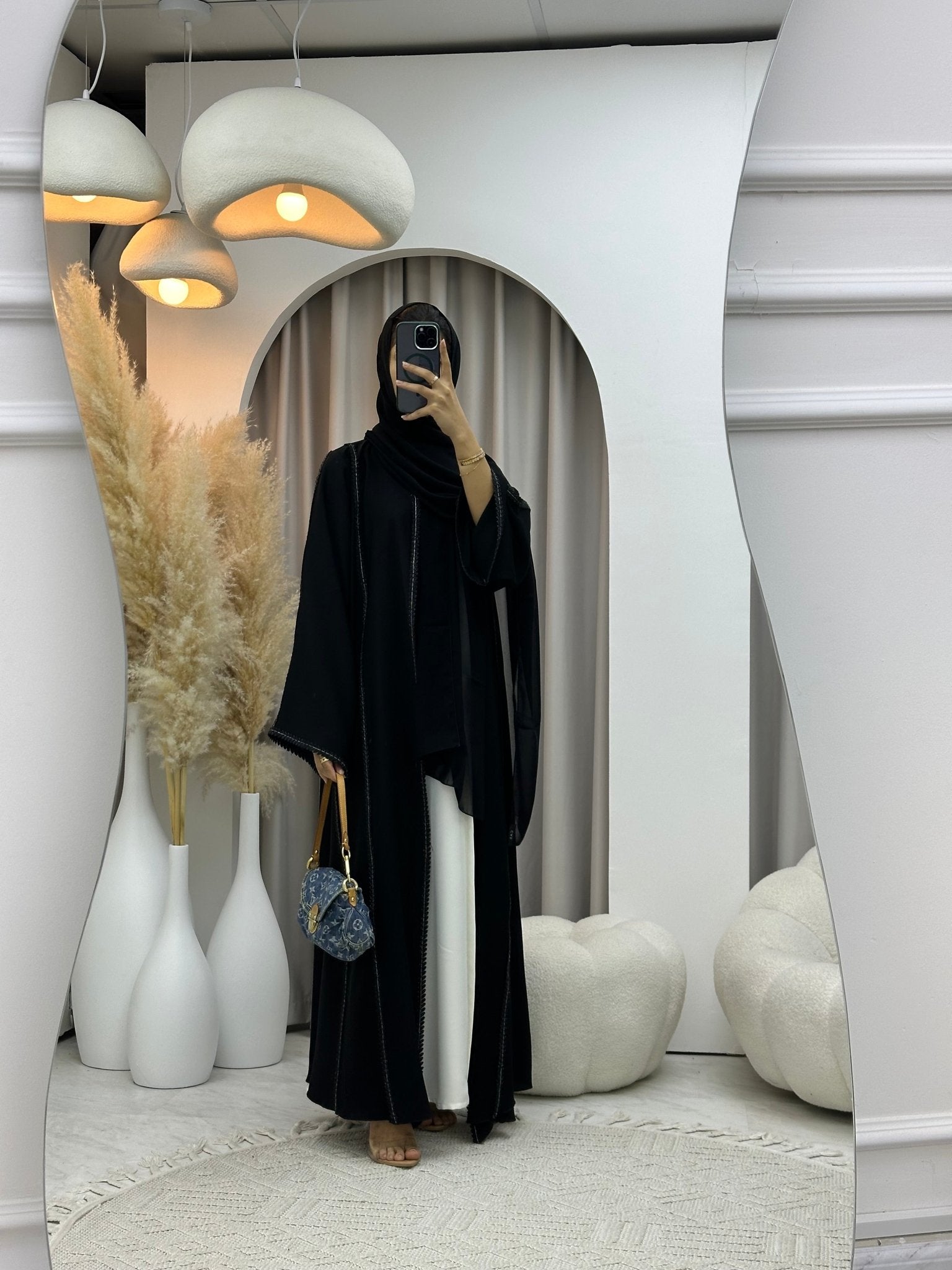 C 0598 Black Abaya